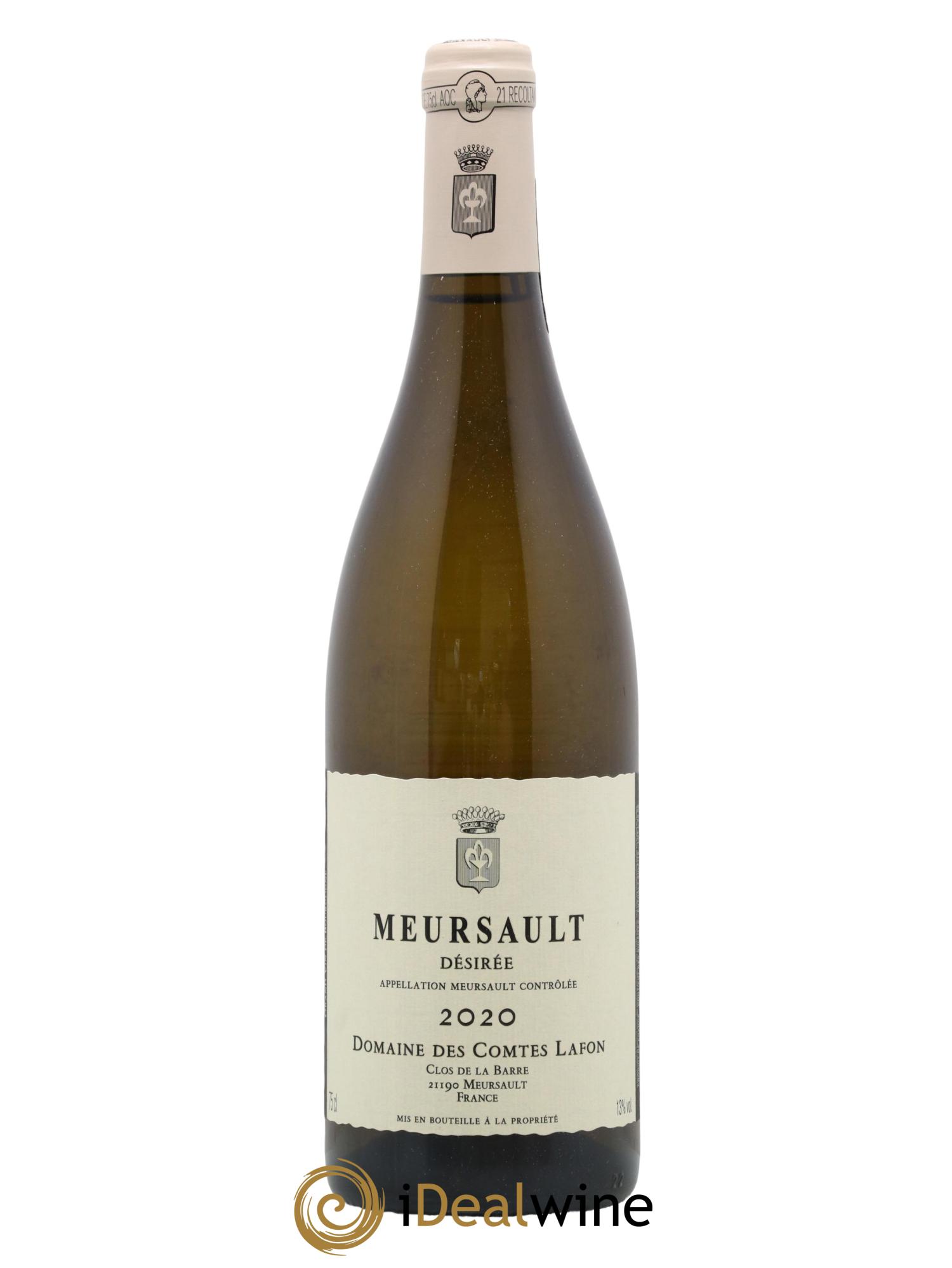 Meursault Désirée Comtes Lafon (Domaine des) 2020 - Lot de 1 bouteille - 0