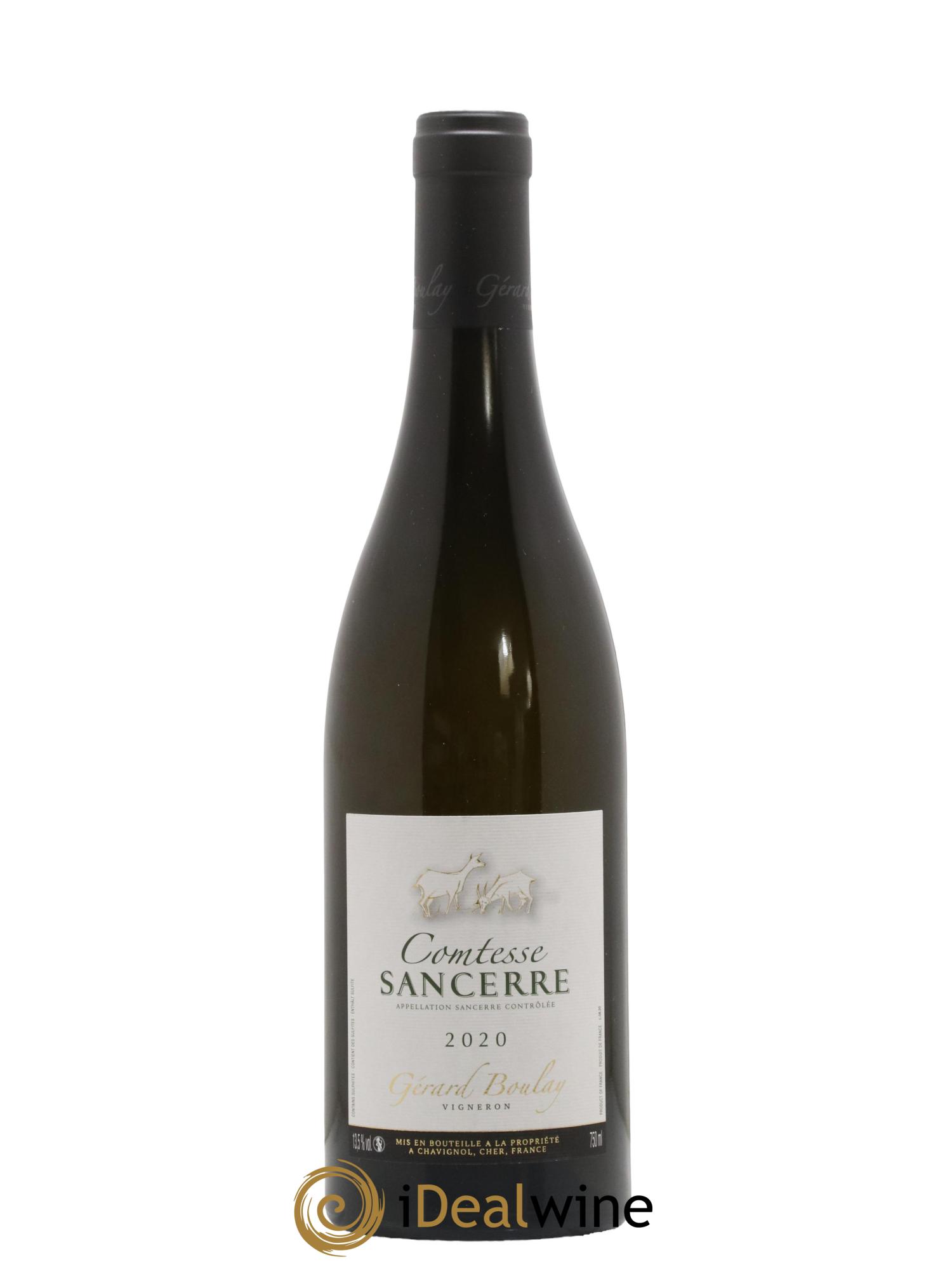 Sancerre Comtesse Gérard Boulay 2020 - Lot de 1 bouteille - 0