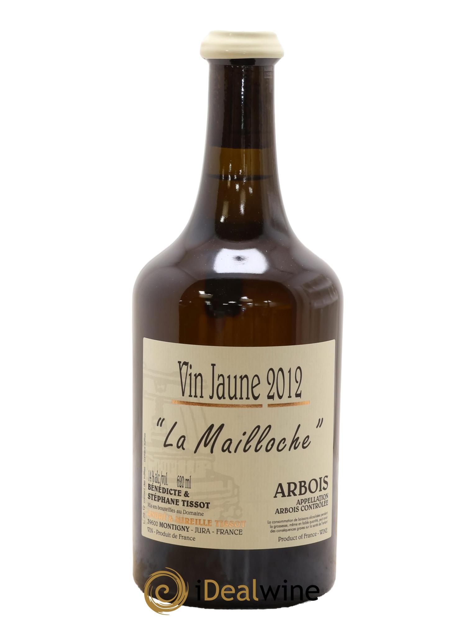 Arbois Vin Jaune La Mailloche Bénédicte et Stéphane Tissot 2012 - Lot de 1 clavelin - 0