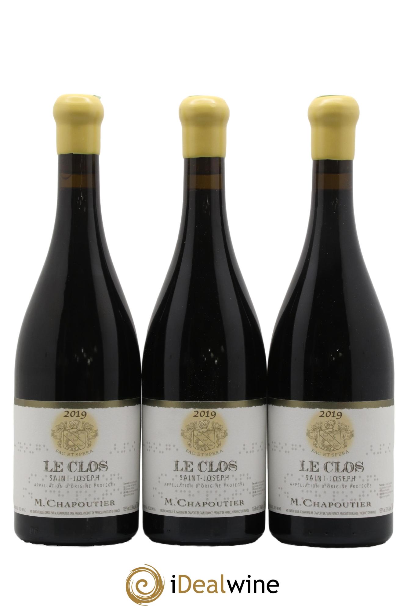 Saint-Joseph Le Clos Chapoutier  2019 - Lotto di 6 bottiglie - 2