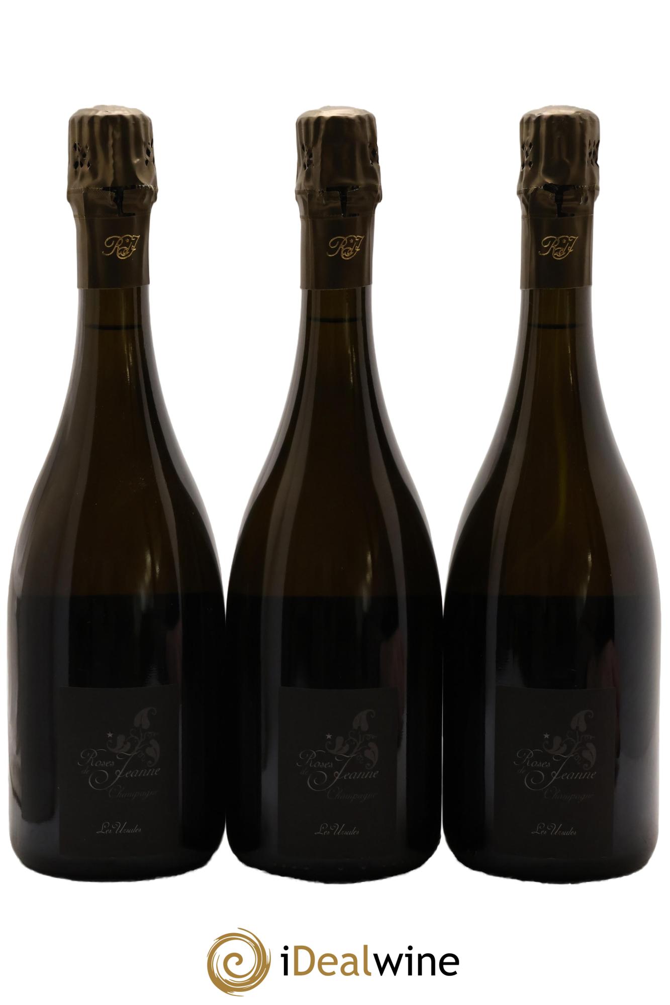 Roses de Jeanne Les Ursules Blanc de Noirs Brut Cédric Bouchard 2016 - Lotto di 3 bottiglie - 0