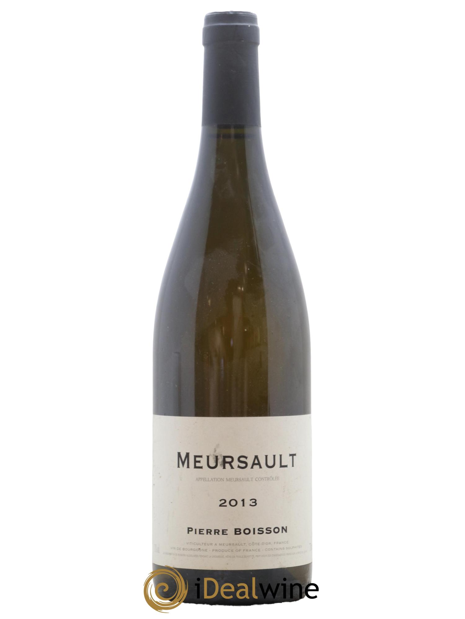 Meursault Pierre Boisson (Domaine) 2013 - Posten von 1 Flasche - 0