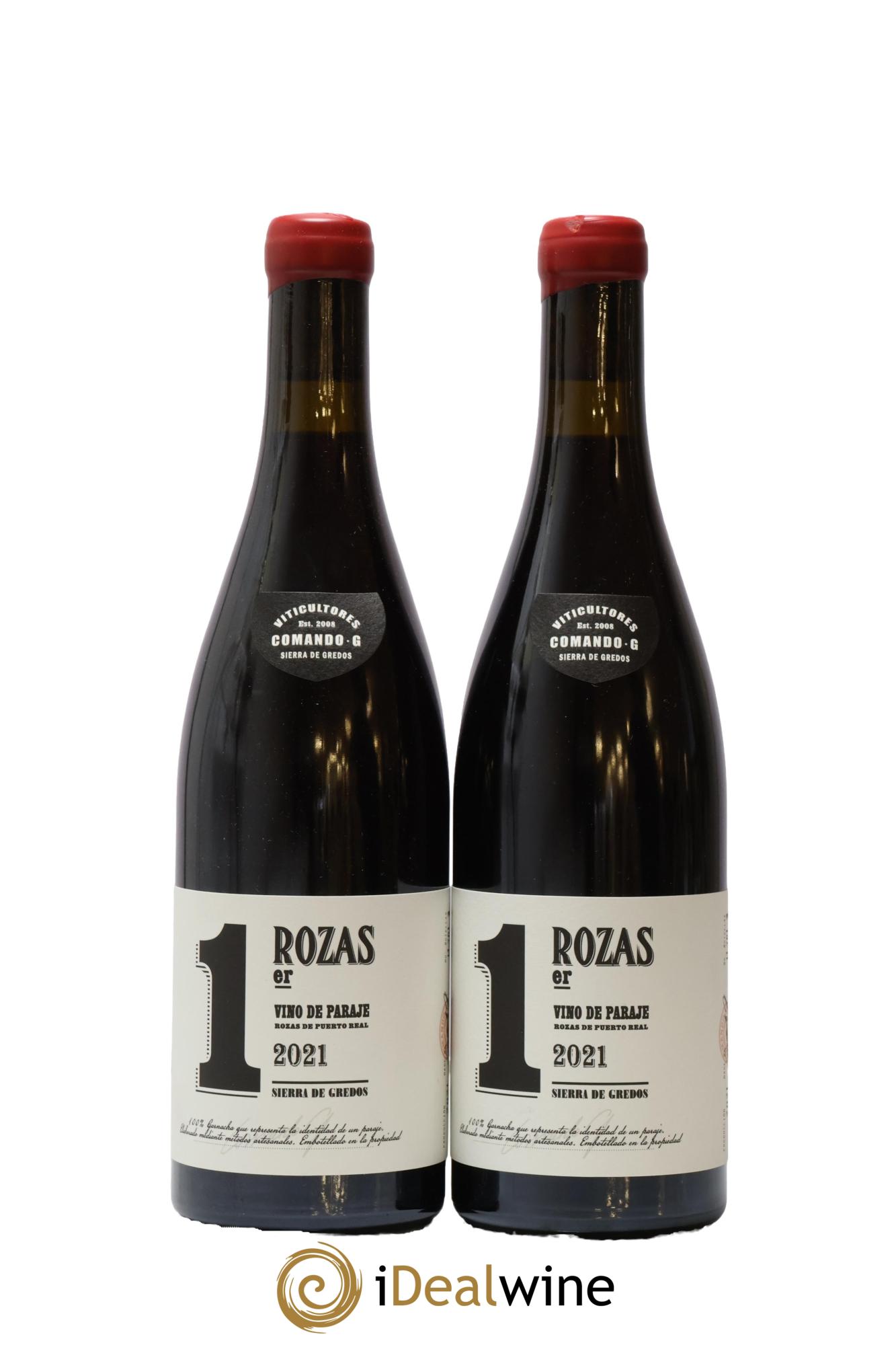 Vinos de Madrid DO Rozas 1er Comando G 2021 - Lot de 2 bouteilles - 0