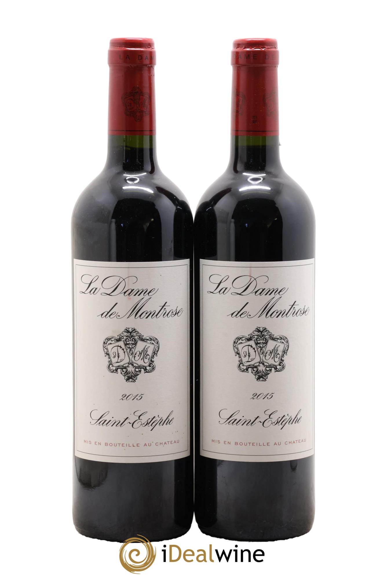 La Dame de Montrose Second Vin 2015 - Lot of 2 bottles - 0
