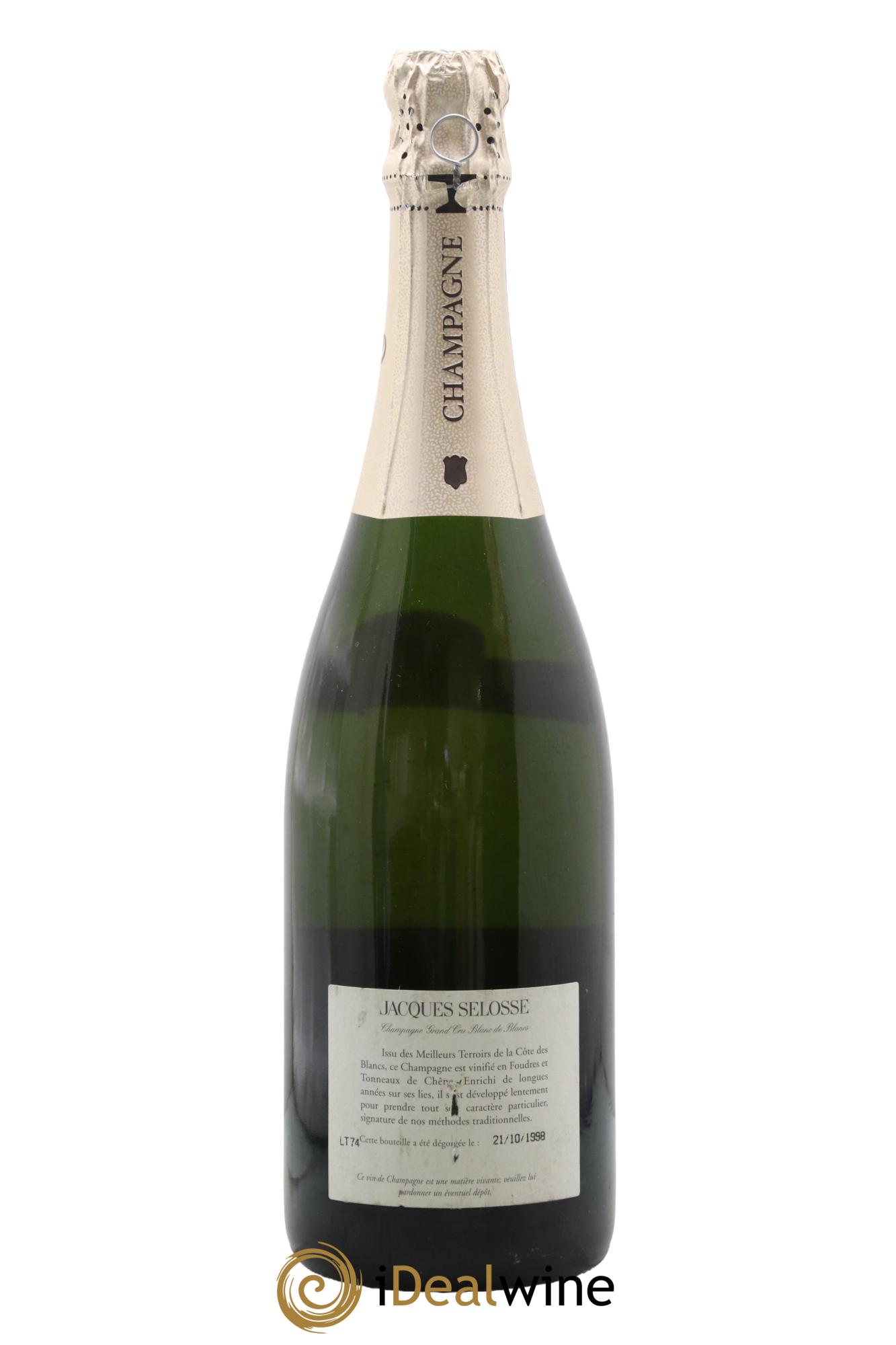 Grand Cru Blanc de Blancs Brut Jacques Selosse 1988 - Lotto di 1 bottiglia - 1