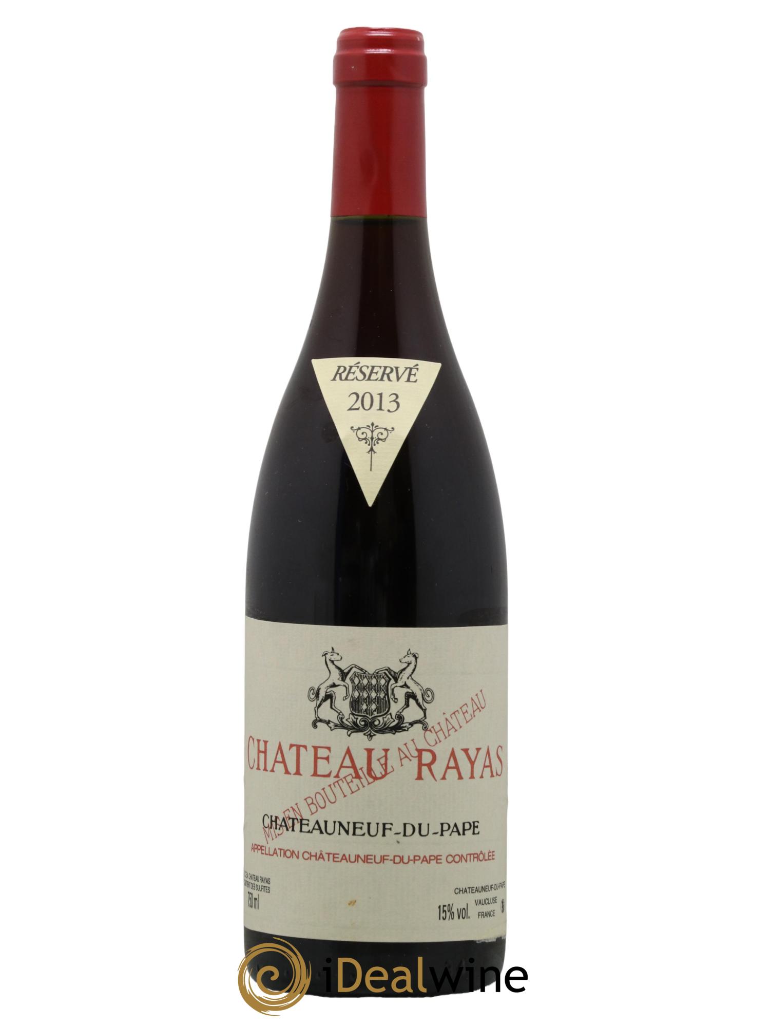 Châteauneuf-du-Pape Château Rayas Emmanuel Reynaud 2013 - Lot de 1 bouteille - 0