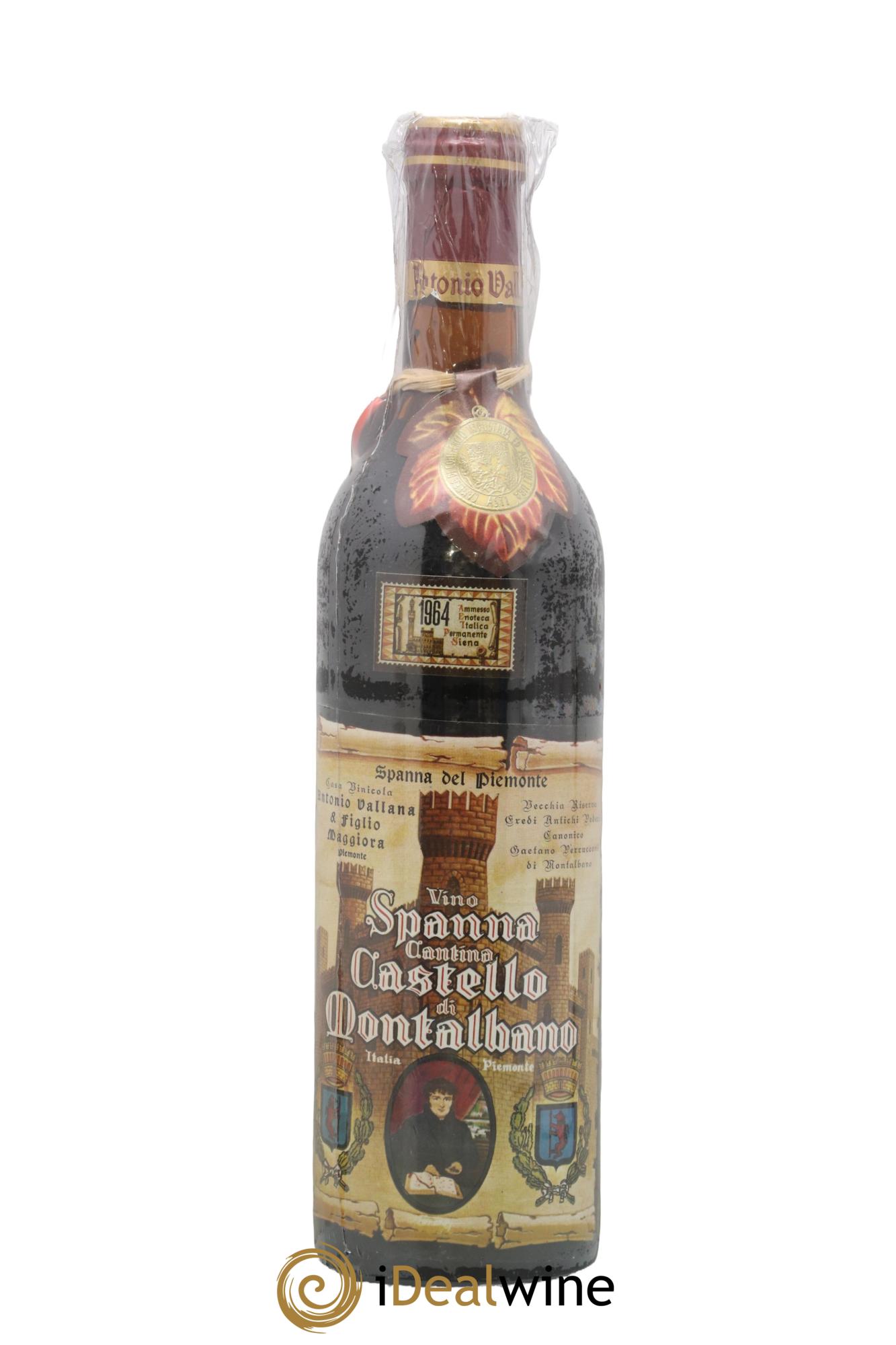 Italie Spanna Castello di Montalbano Vallana 1964 - Lot de 1 bouteille - 0