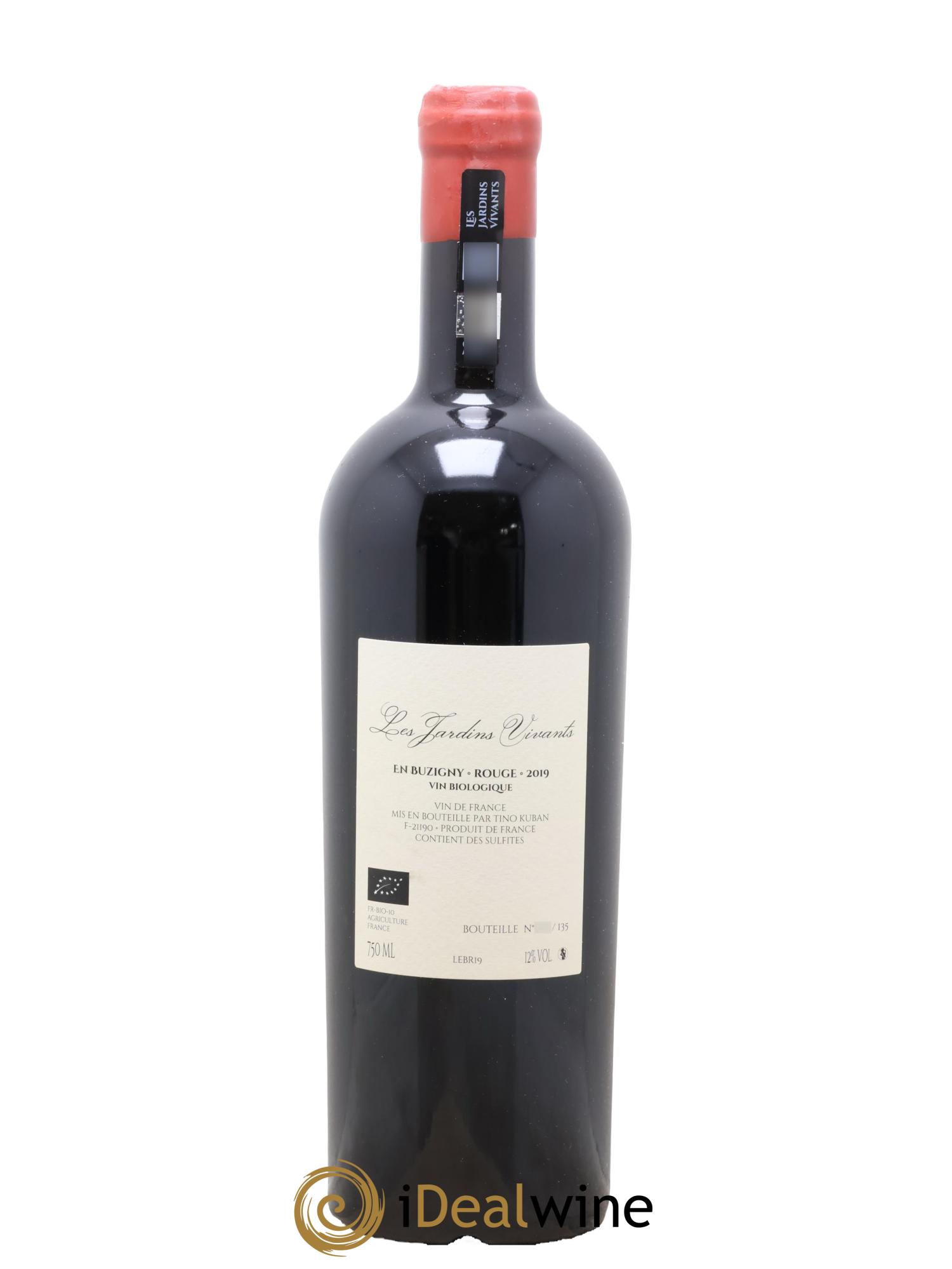 Vin de France En Buzigny Tino Kuban Les Jardins Vivants 2019 - Lotto di 1 bottiglia - 1