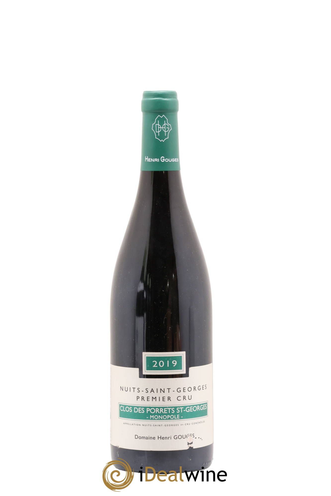 Nuits-Saint-Georges 1er Cru Clos des Porrets St Georges Henri Gouges 2019 - Lot of 1 bottle - 0