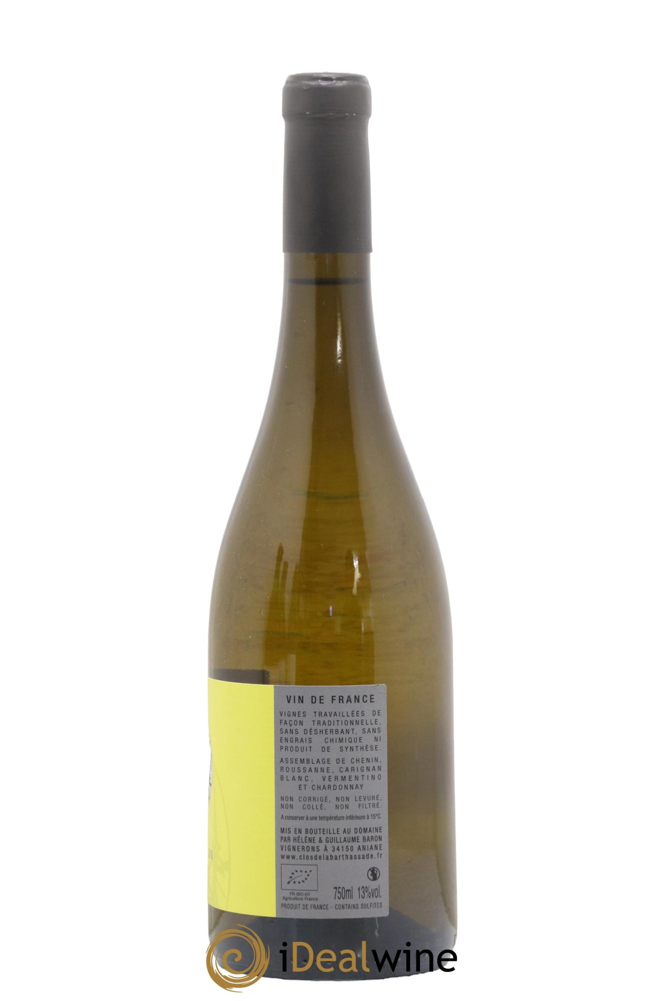 Vin de France Les Cargadous Le Clos de la Barthassade 2022 - Lot de 1 bouteille - 1