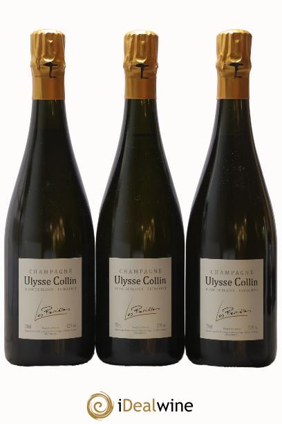Les Pierrières Blancs de Blancs Extra-Brut Ulysse Collin - Lot of 3 bottles - 0