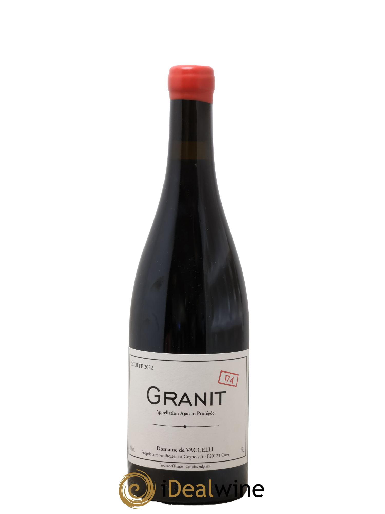 Ajaccio Granit 174 Vaccelli 2022 - Lot of 1 bottle - 0