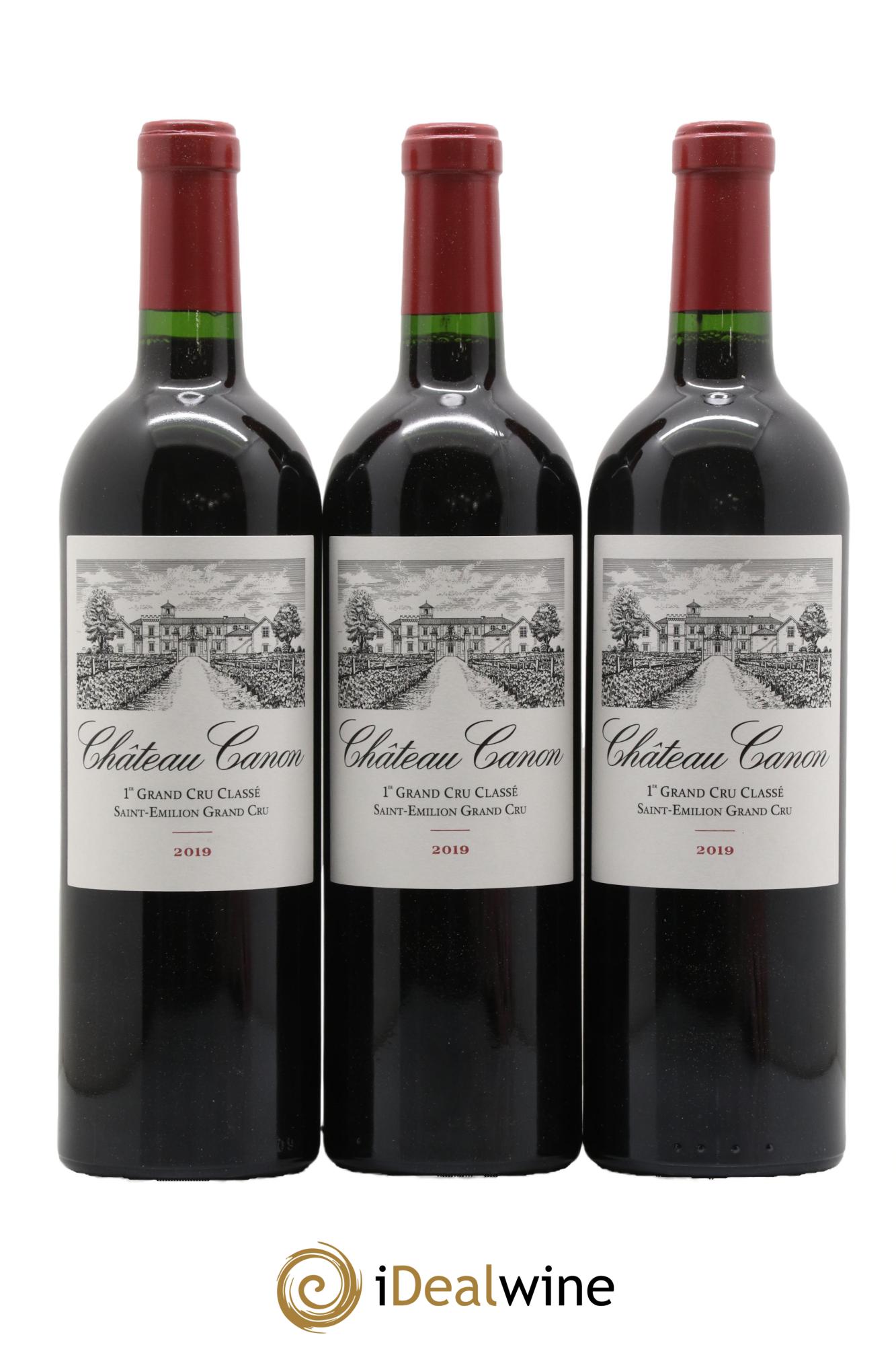 Château Canon 1er Grand Cru Classé B 2019 - Lot de 6 bouteilles - 1