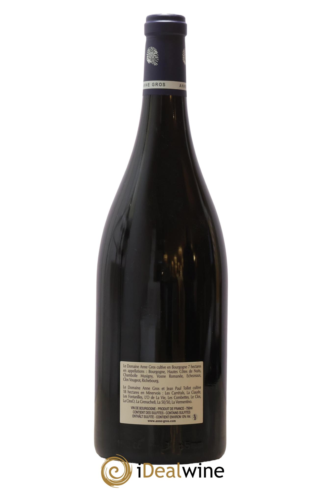 Clos de Vougeot Grand Cru Le Grand Maupertui Anne Gros 2022 - Lot of 1 magnum - 1