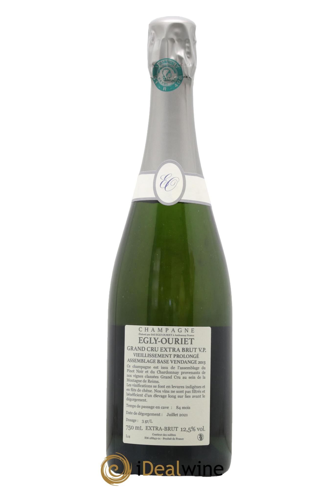 Extra-Brut VP Egly-Ouriet - Lot de 1 bouteille - 1