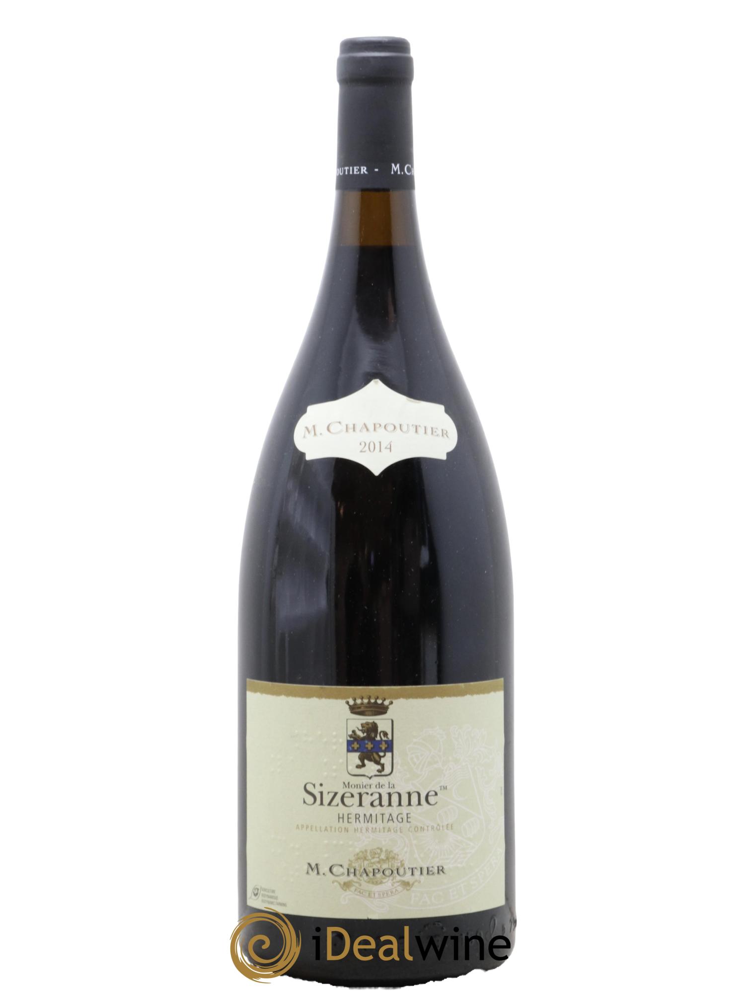 Hermitage Monier de La Sizeranne Chapoutier 2014 - Lot de 1 magnum - 0