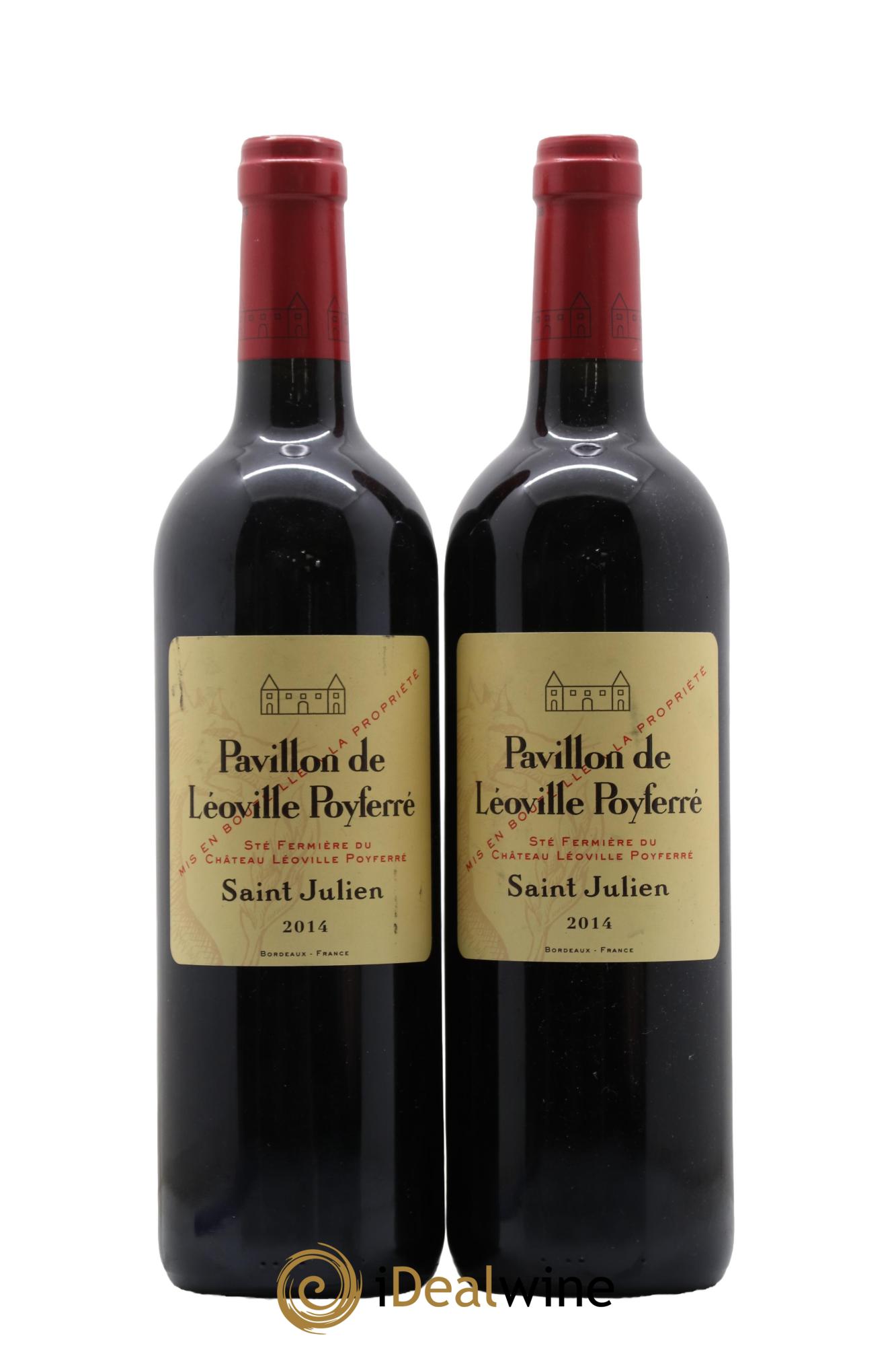 Pavillon de Poyferré Second Vin 2014 - Posten von 2 Flaschen - 0