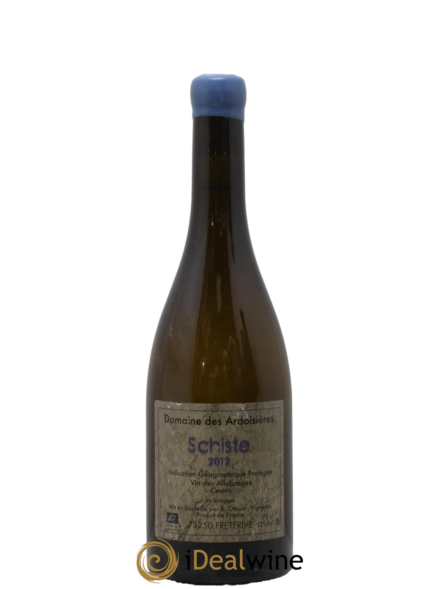 Vin des Allobroges Cevins Schiste Ardoisières (Domaine des) 2012 - Lot de 1 bouteille - 0