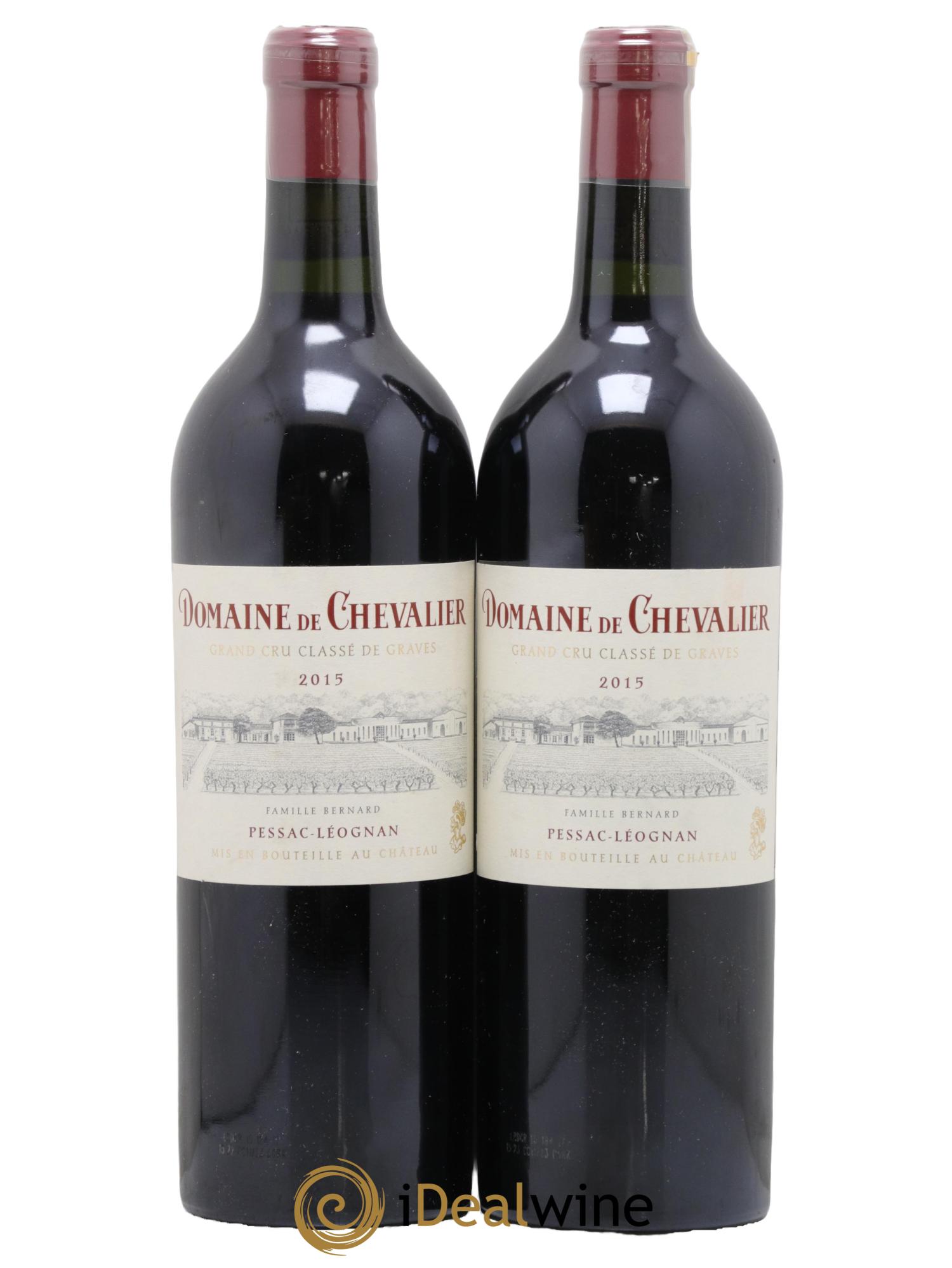 Domaine de Chevalier Cru Classé de Graves 2015 - Lot de 2 bouteilles - 0