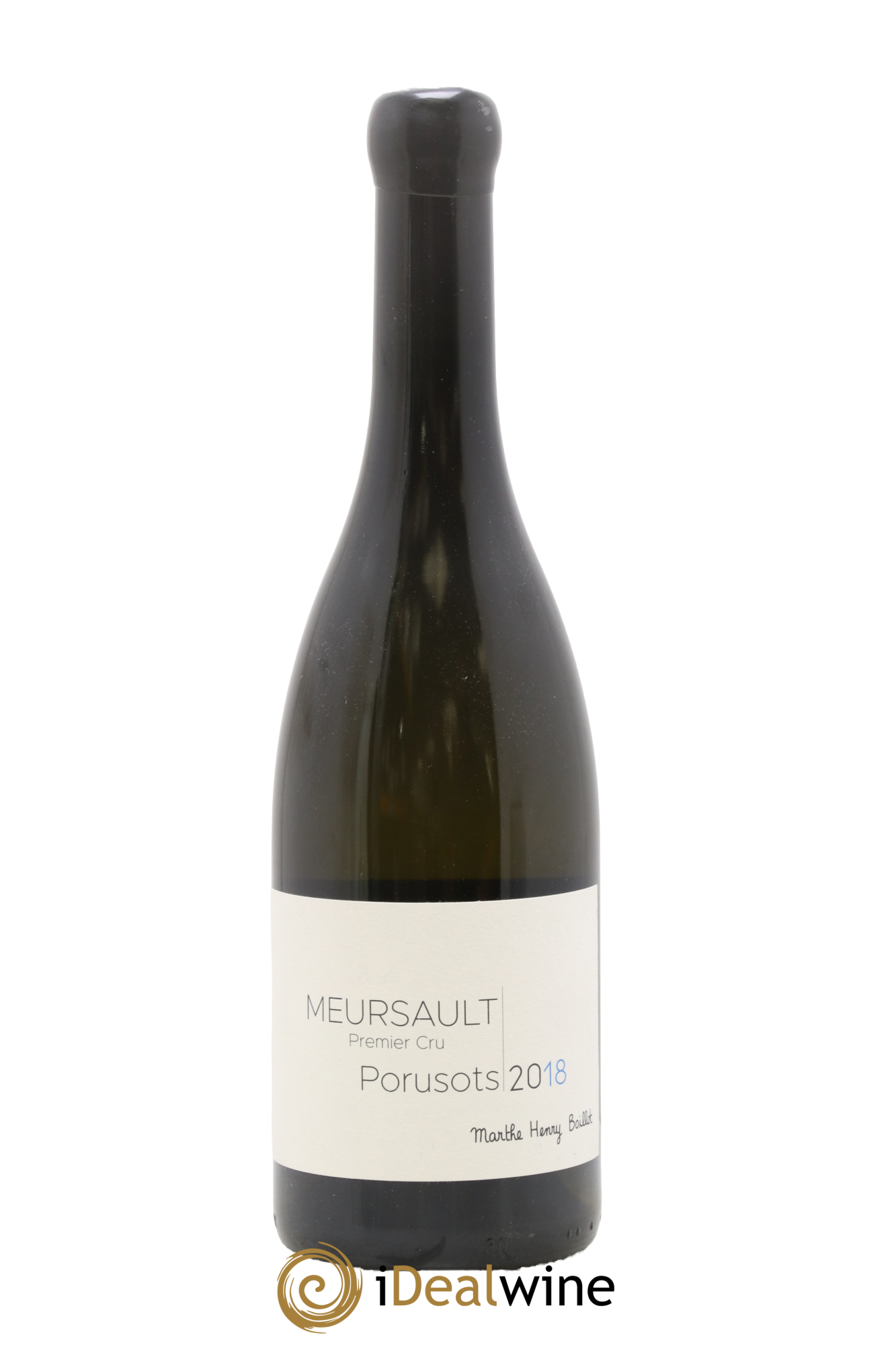 Meursault 1er Cru Porusots Marthe Henry 2018 - Lot de 1 bouteille - 0