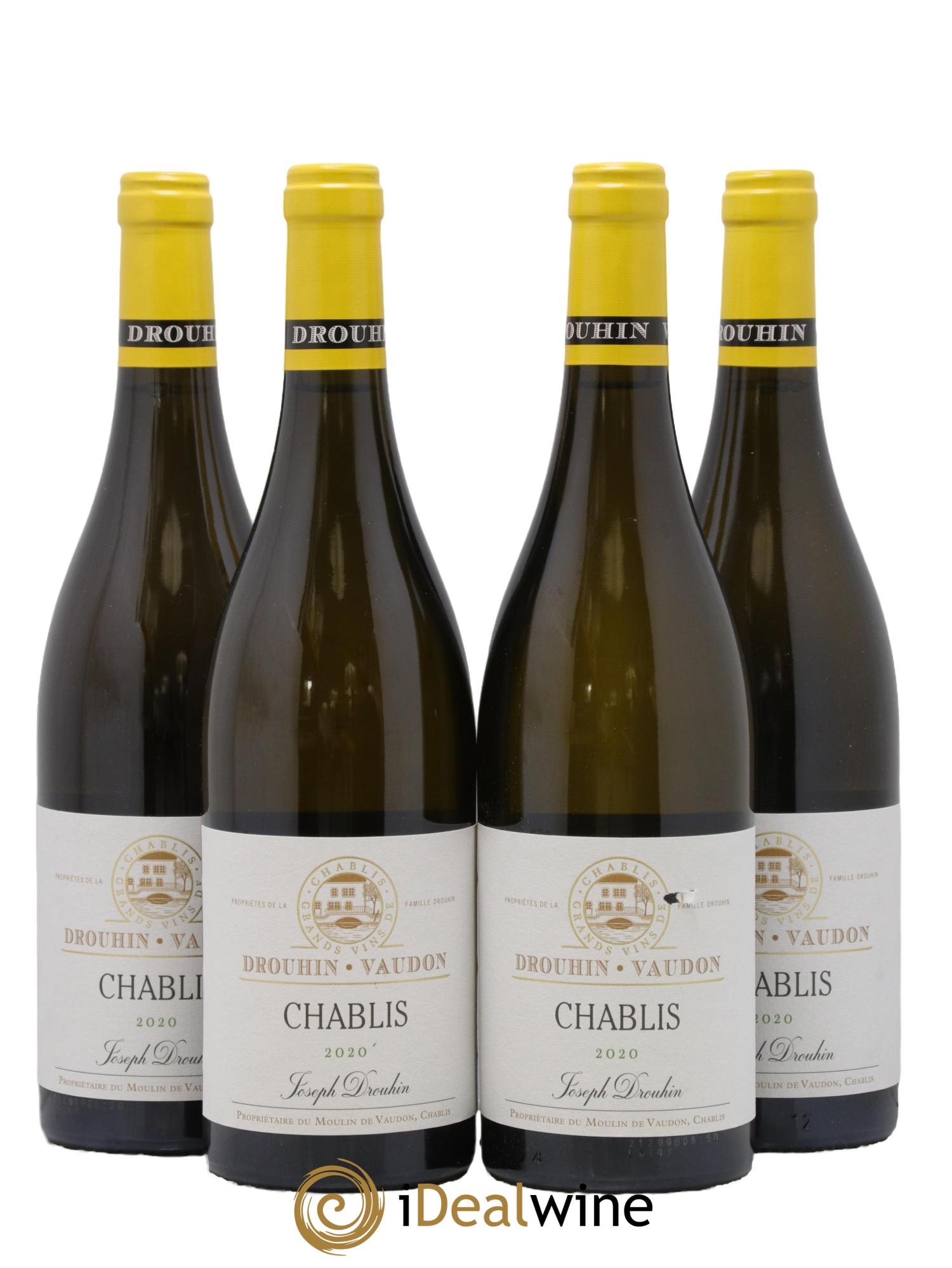 Chablis Drouhin-Vaudon (Domaine) 2020 - Lot de 4 bouteilles - 0