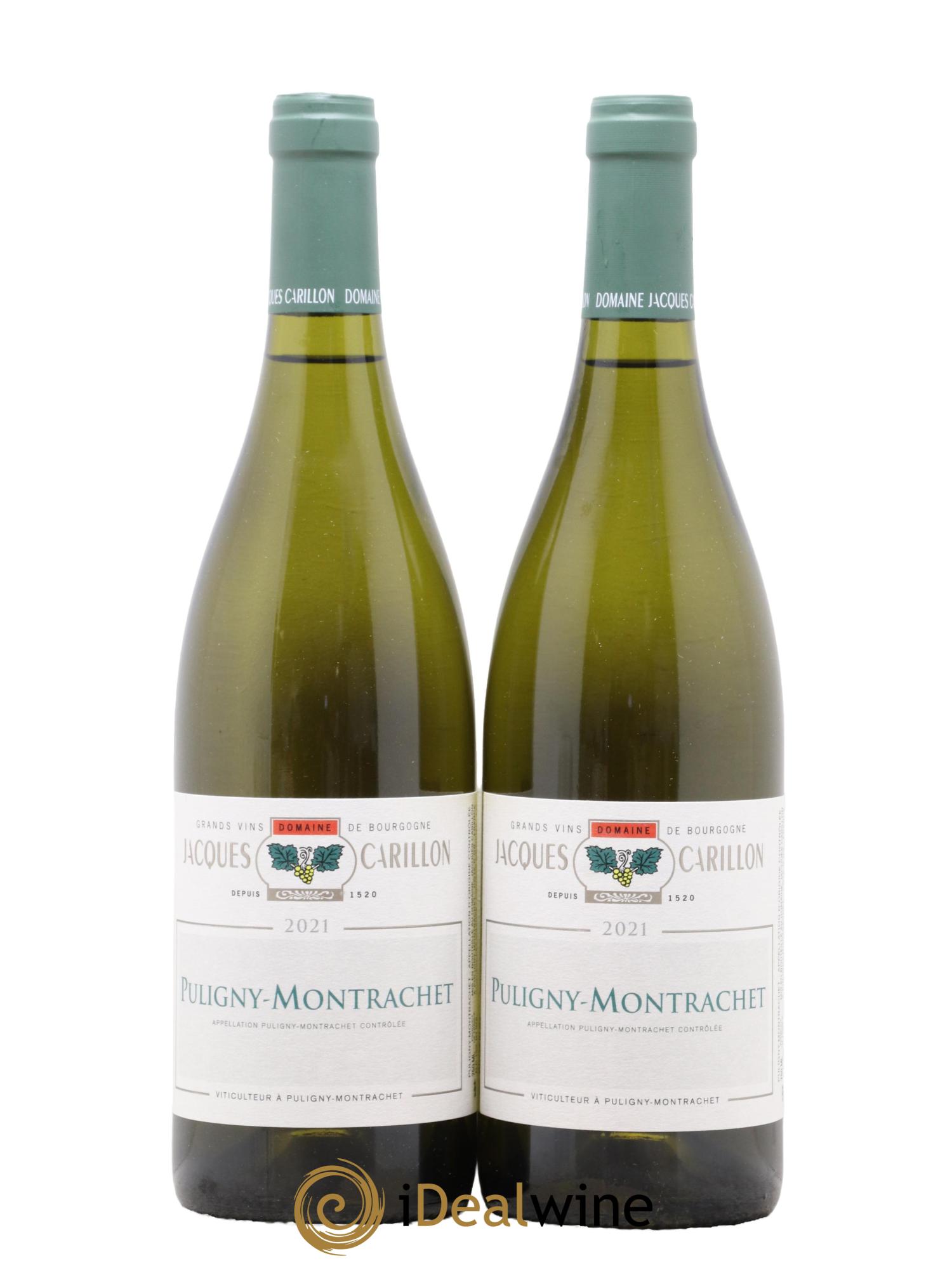 Puligny-Montrachet Jacques Carillon (Domaine) 2021 - Lot de 2 bouteilles - 0