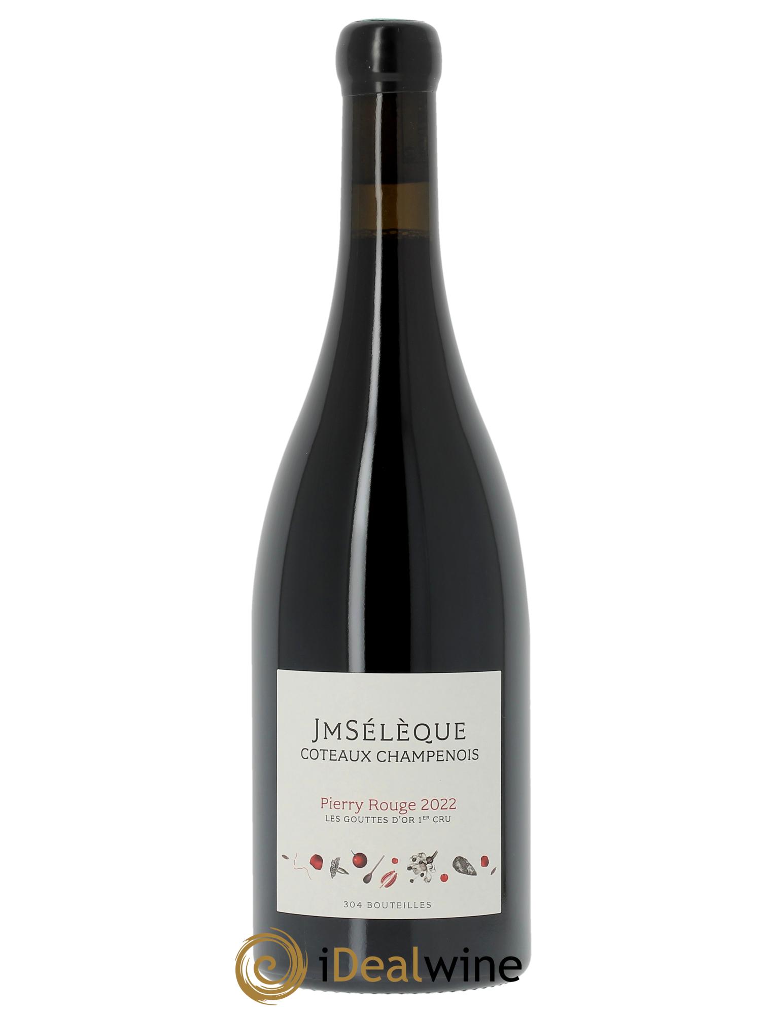 Pierry Premier Cru Gouttes d'Or Jean-Marc Sélèque 2022 - Lot of 1 bottle - 0
