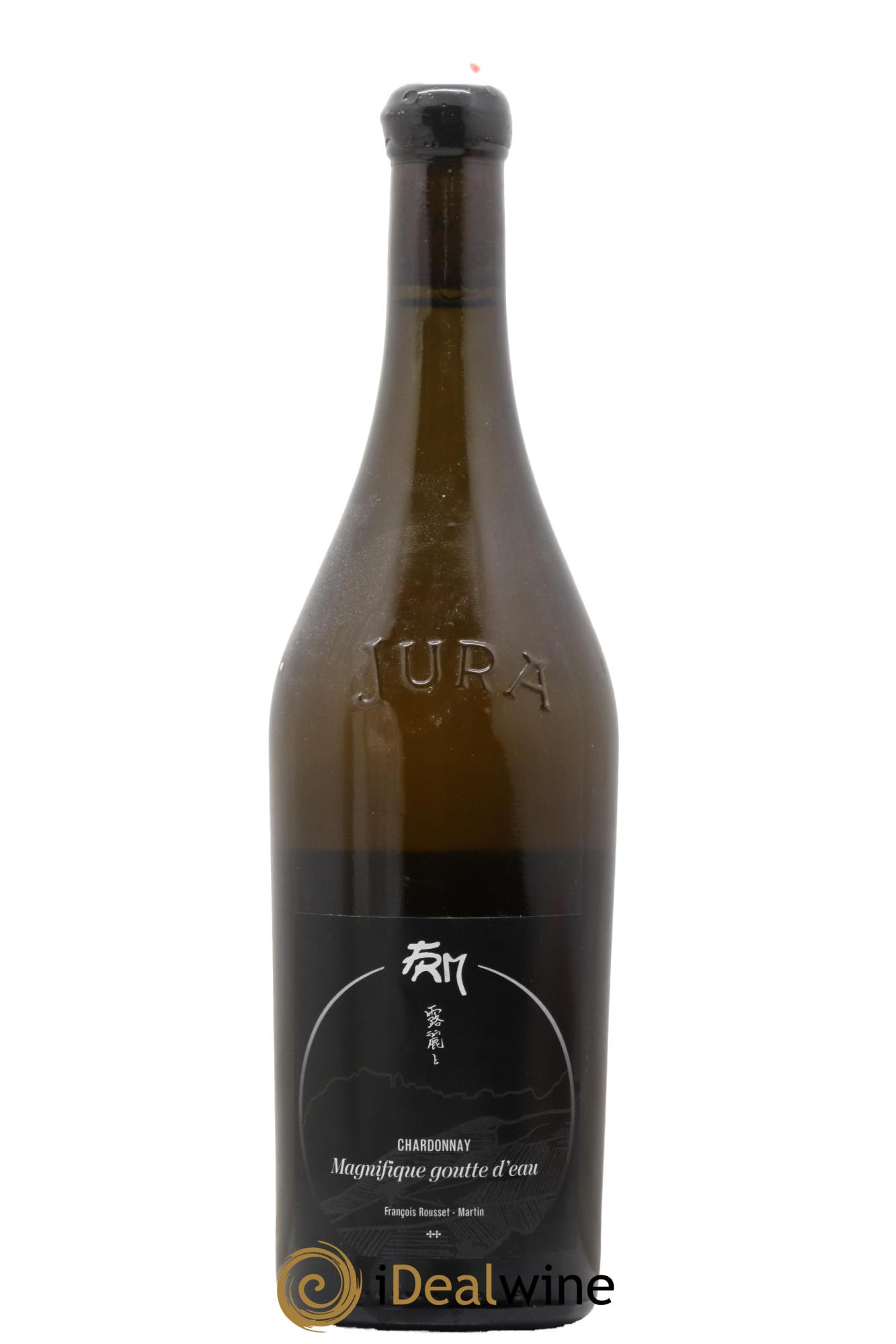 Côtes du Jura Chardonnay Magnifique goutte d'eau François Rousset Martin 2018 - Lot de 1 bouteille - 0