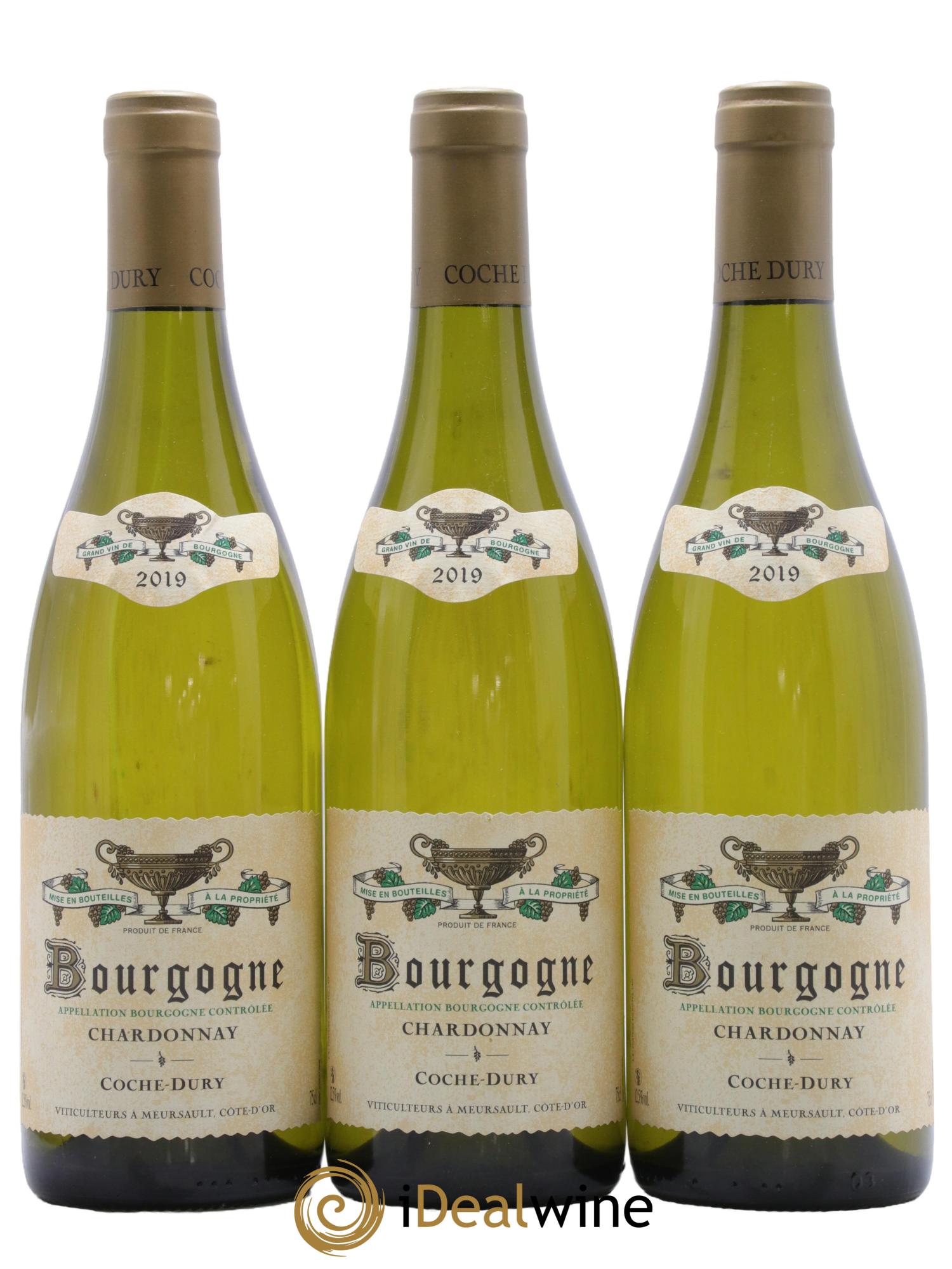 Bourgogne Coche Dury (Domaine) 2019 - Lot de 3 bouteilles - 0