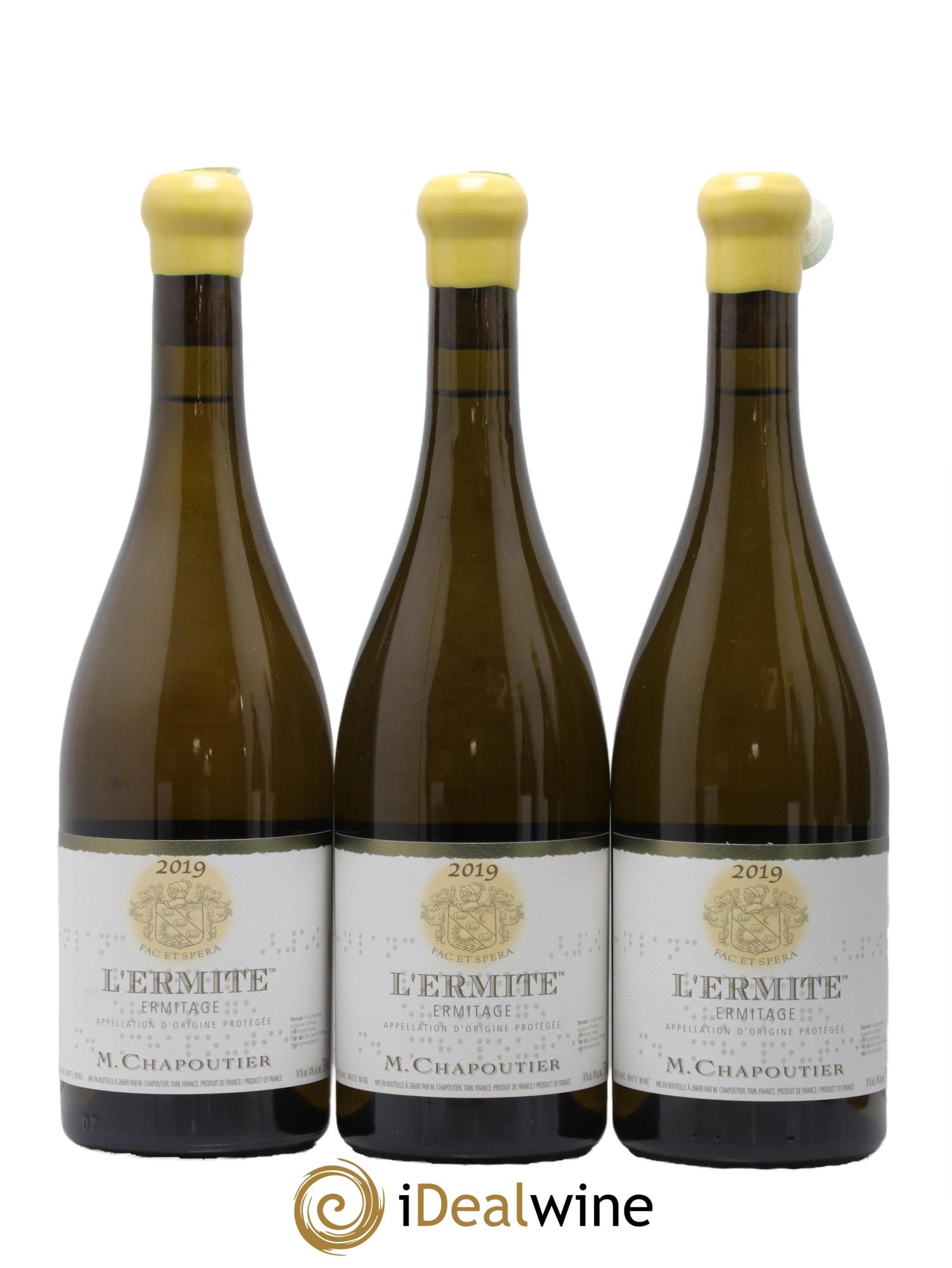 Hermitage Ermitage l'Ermite Chapoutier 2019 - Lot de 6 bouteilles - 2