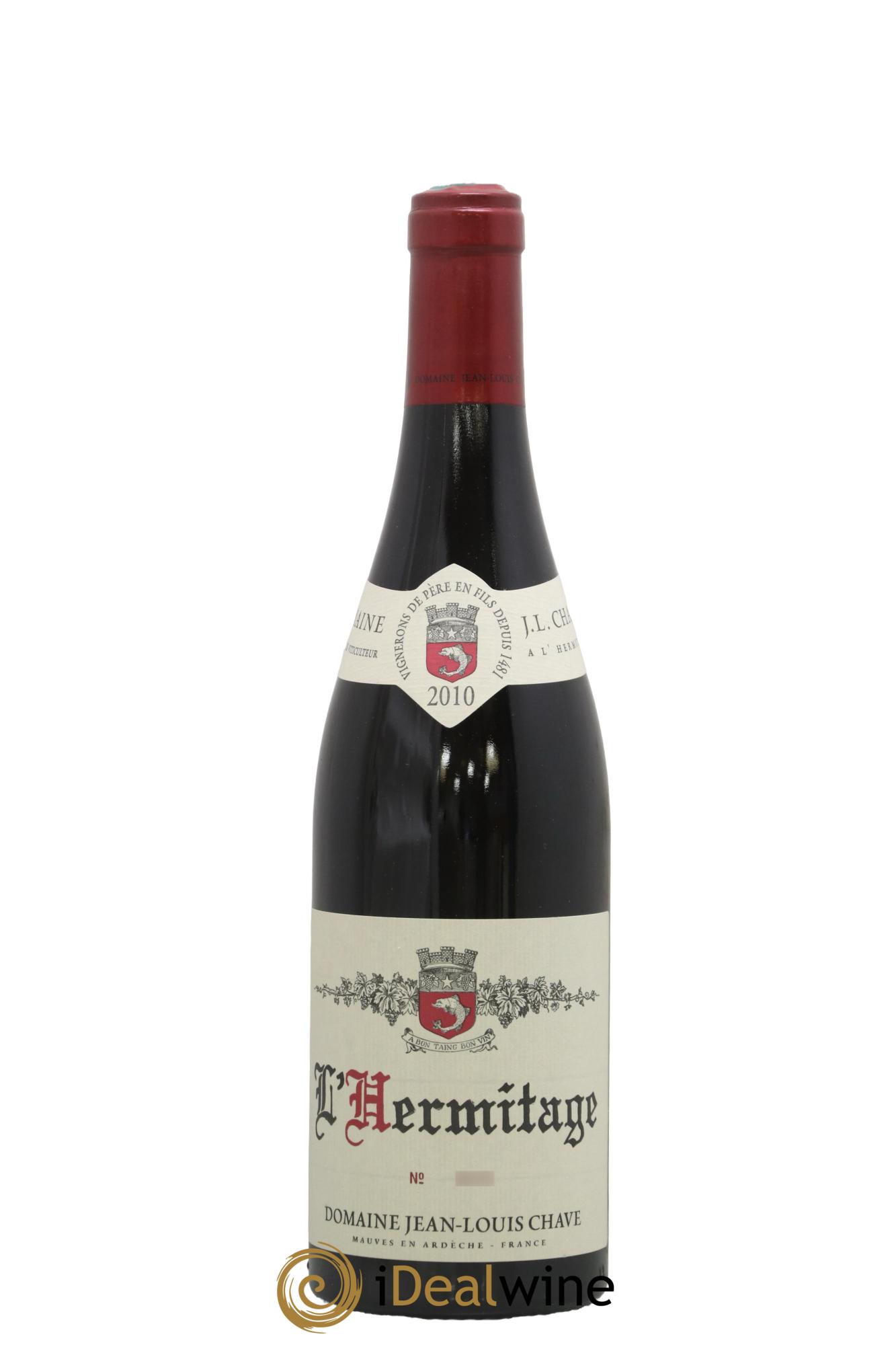 Hermitage Jean-Louis Chave 2010 - Lot de 1 bouteille - 0