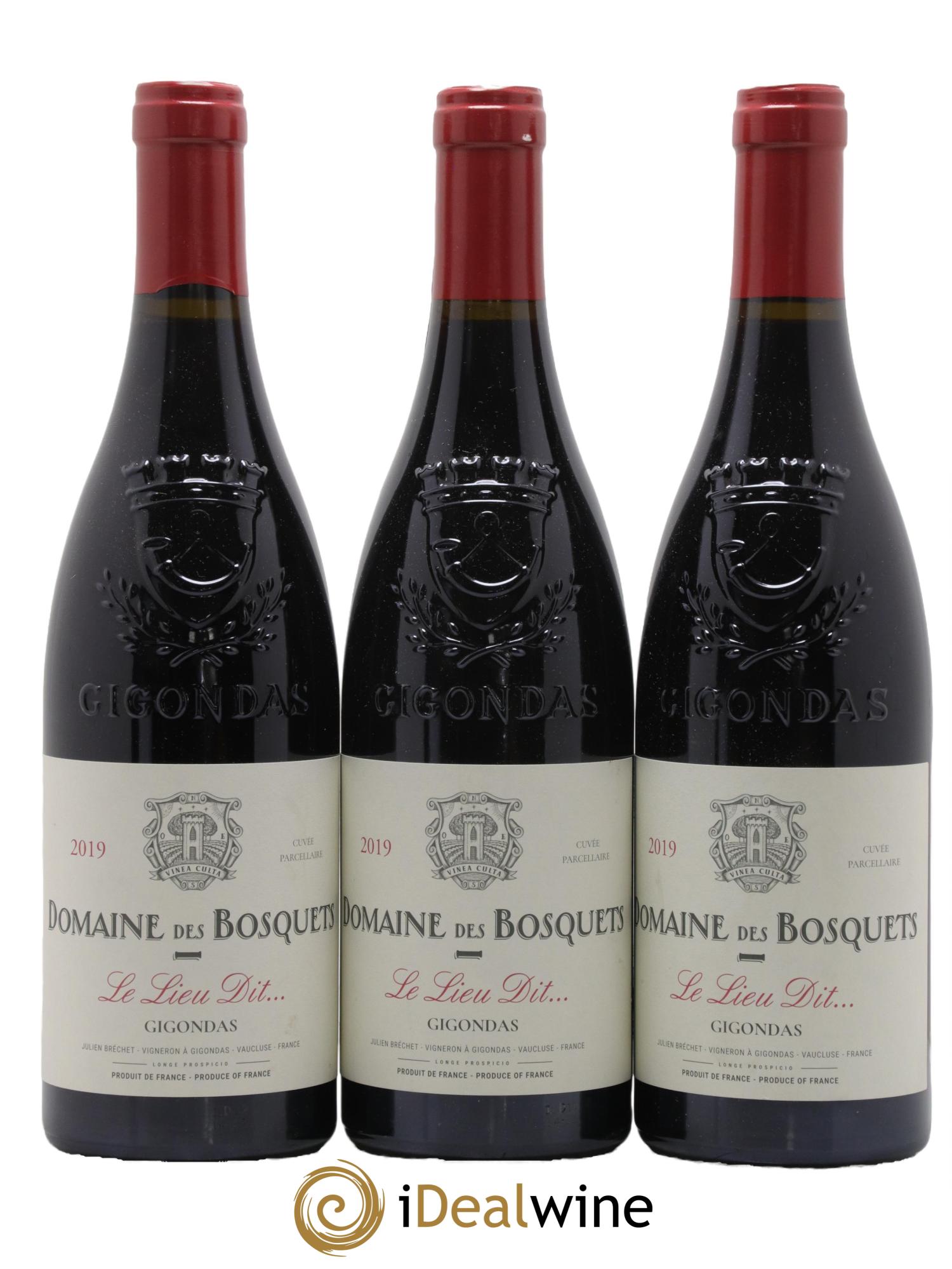Gigondas Le Lieu Dit Des Bosquets 2019 - Lot de 3 bouteilles - 0
