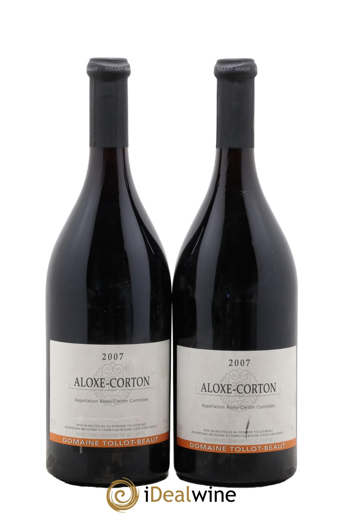 Aloxe-Corton Tollot Beaut (Domaine) 2007 - Lot de 2 bouteilles - 0