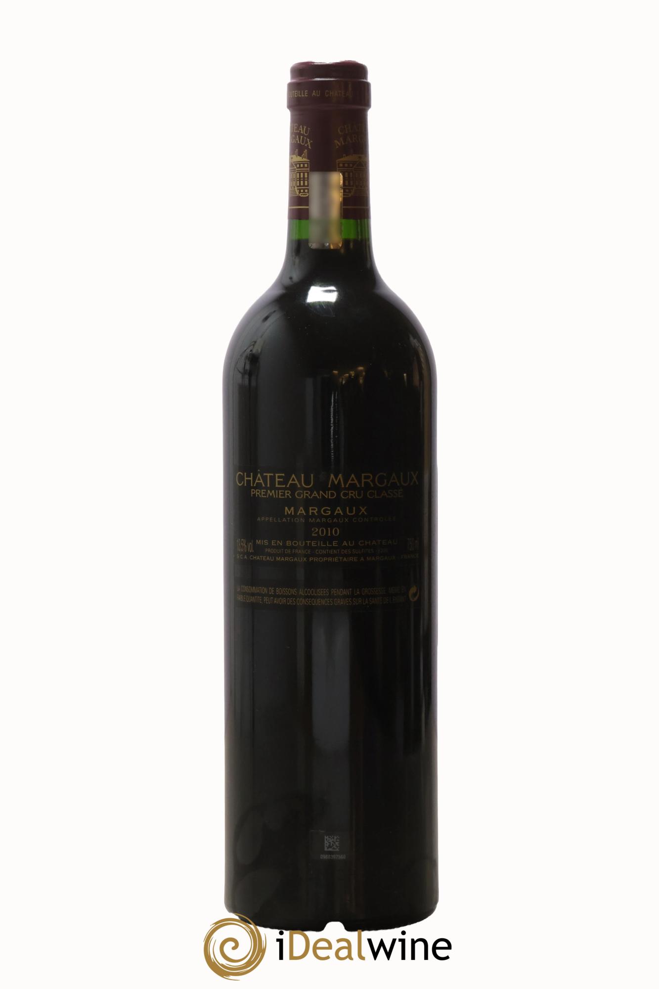 Château Margaux 1er Grand Cru Classé 2010 - Lot of 1 bottle - 1