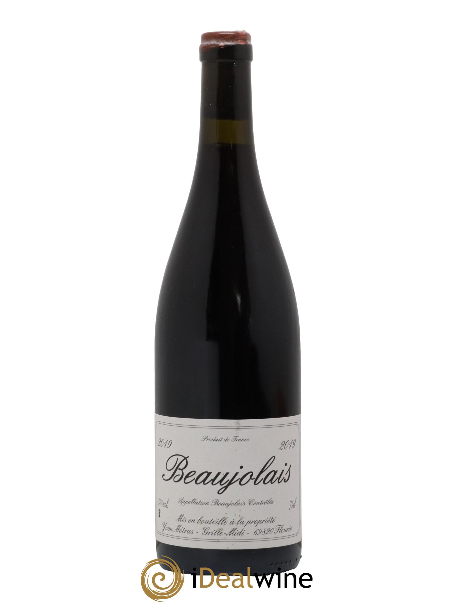 Beaujolais Yvon Métras 2019 - Lot de 1 bouteille - 0