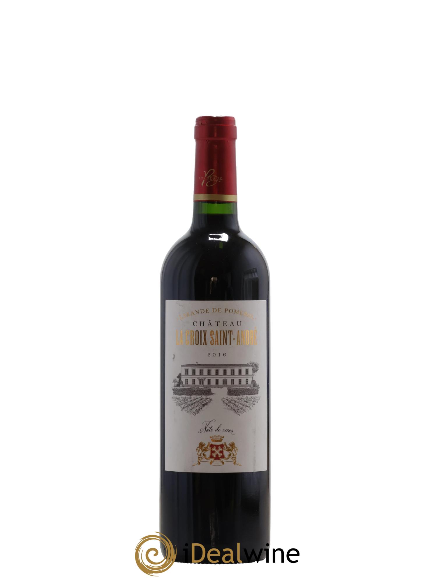 Château La Croix Saint André 2016 - Lot de 1 bouteille - 0