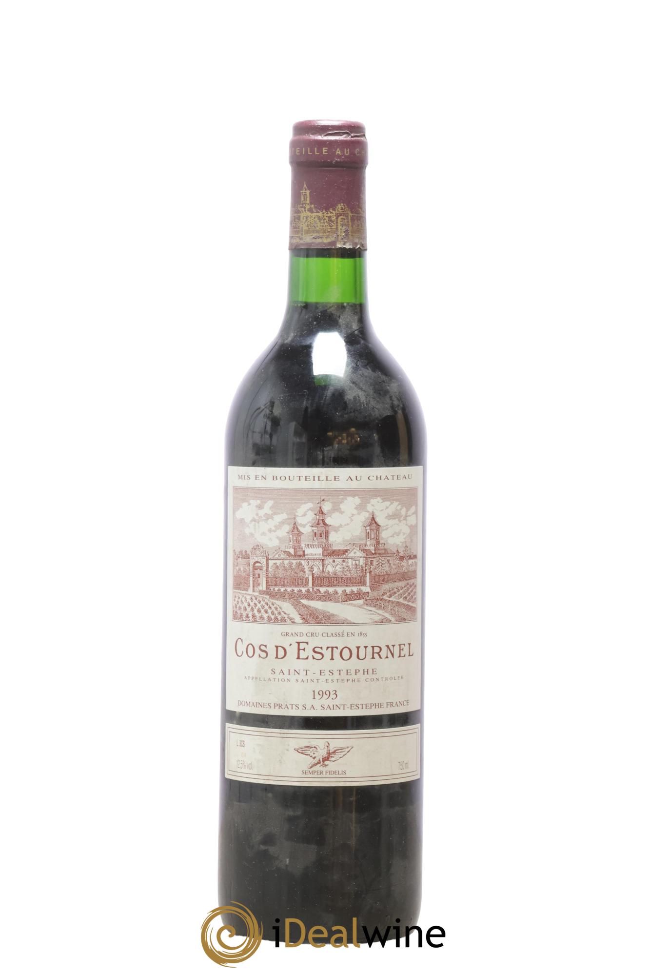 Cos d'Estournel 2ème Grand Cru Classé 1993 - Lot of 1 bottle - 0