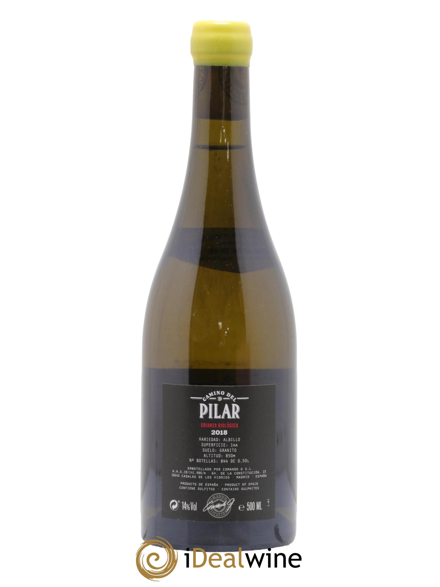 Vinos de Madrid DO Comando G Camino Del Pilar 2018 - Lot of 1 500ml format  - 1