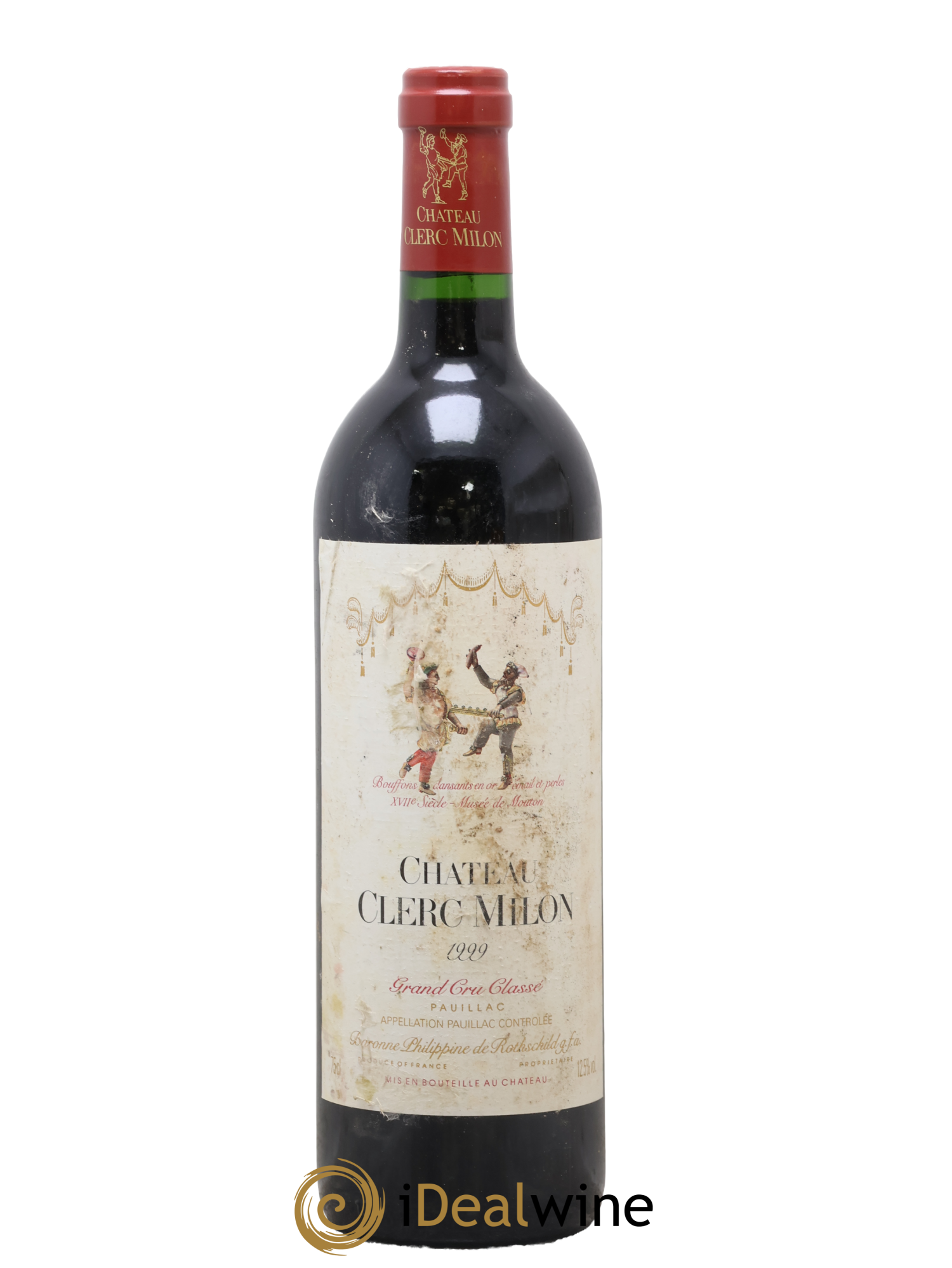 Château Clerc Milon 5ème Grand Cru Classé 1999 - Lot of 1 bottle - 0