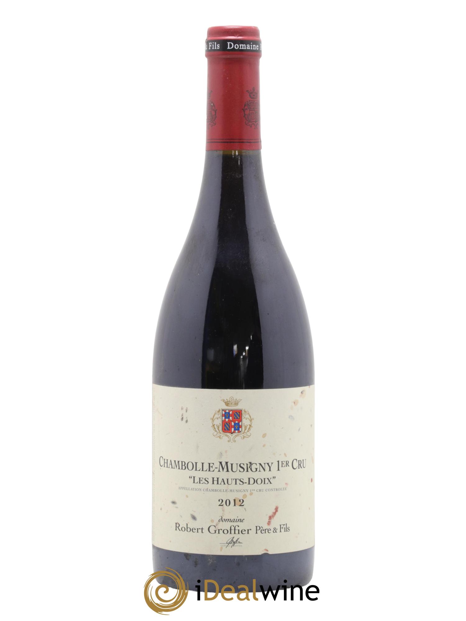 Chambolle-Musigny 1er Cru Les Hauts Doix Robert Groffier Père & Fils (Domaine) 2012 - Lot de 1 bouteille - 0
