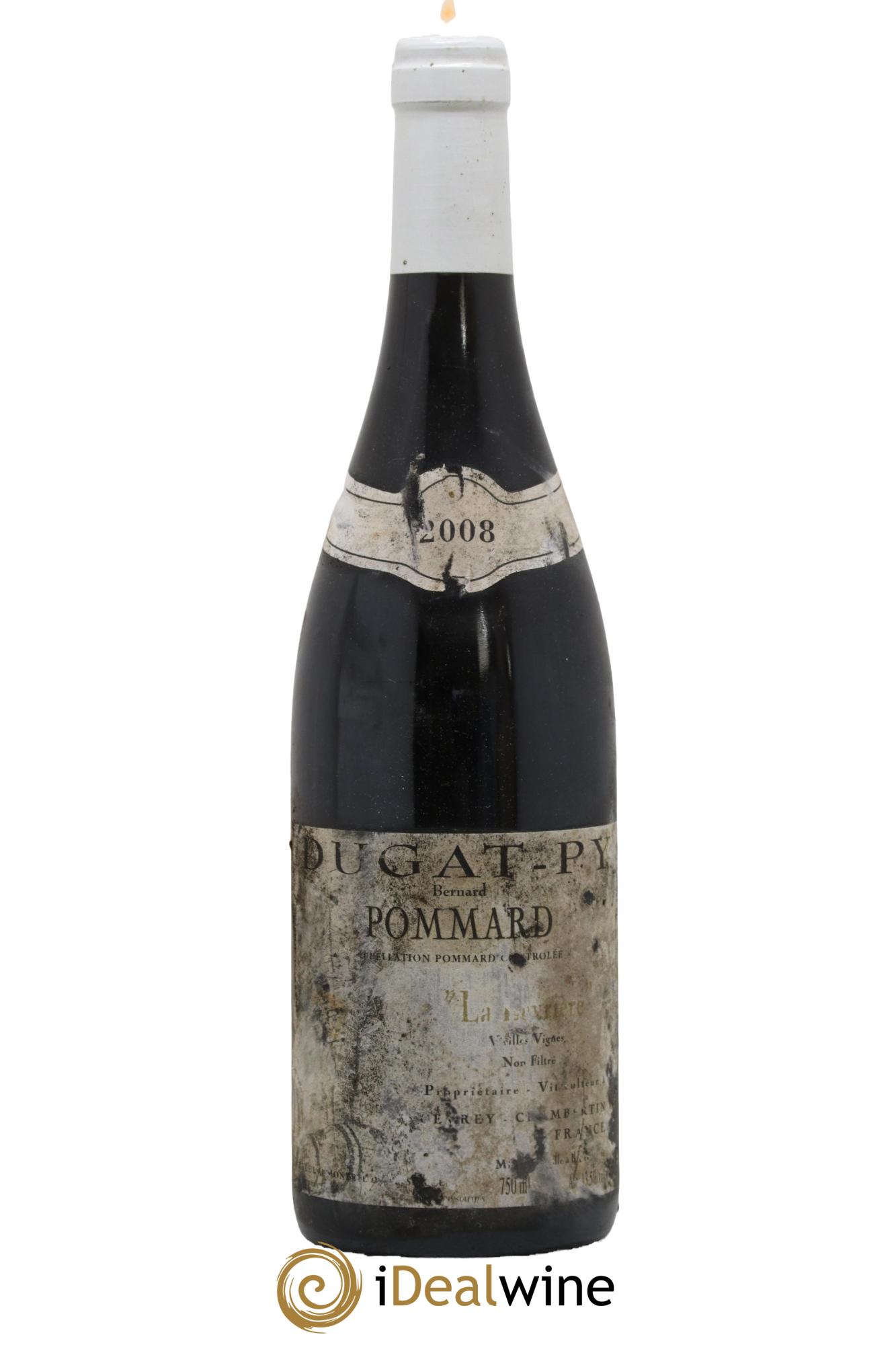 Pommard La Levrière Vieilles Vignes Dugat-Py  2008 - Lot of 1 bottle - 0
