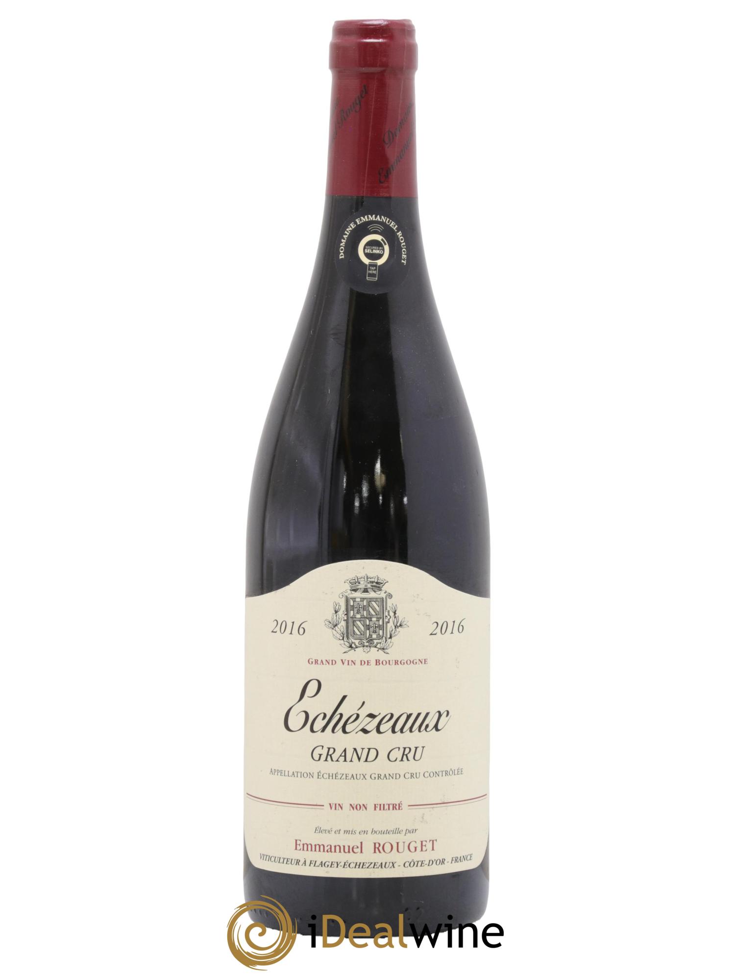 Echezeaux Grand Cru Emmanuel Rouget  2016 - Lot de 1 bouteille - 0
