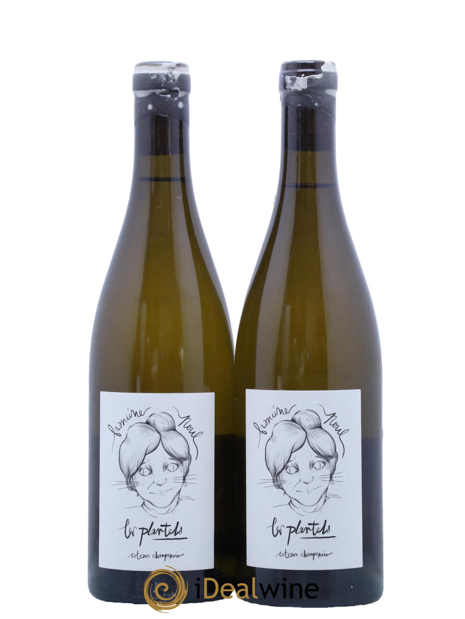 Coteaux Champenois Les Plantels Chardonnay Domaine Francine Poul 2020 - Lot de 2 bouteilles - 0