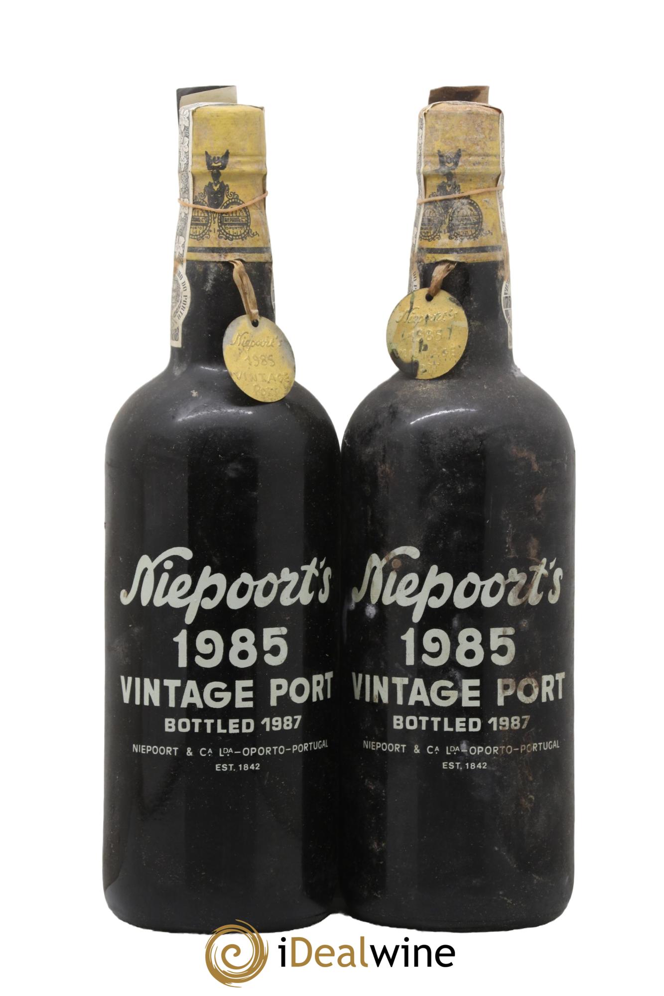 Porto Vintage Niepoort 1985 - Lotto di 2 bottiglie - 0