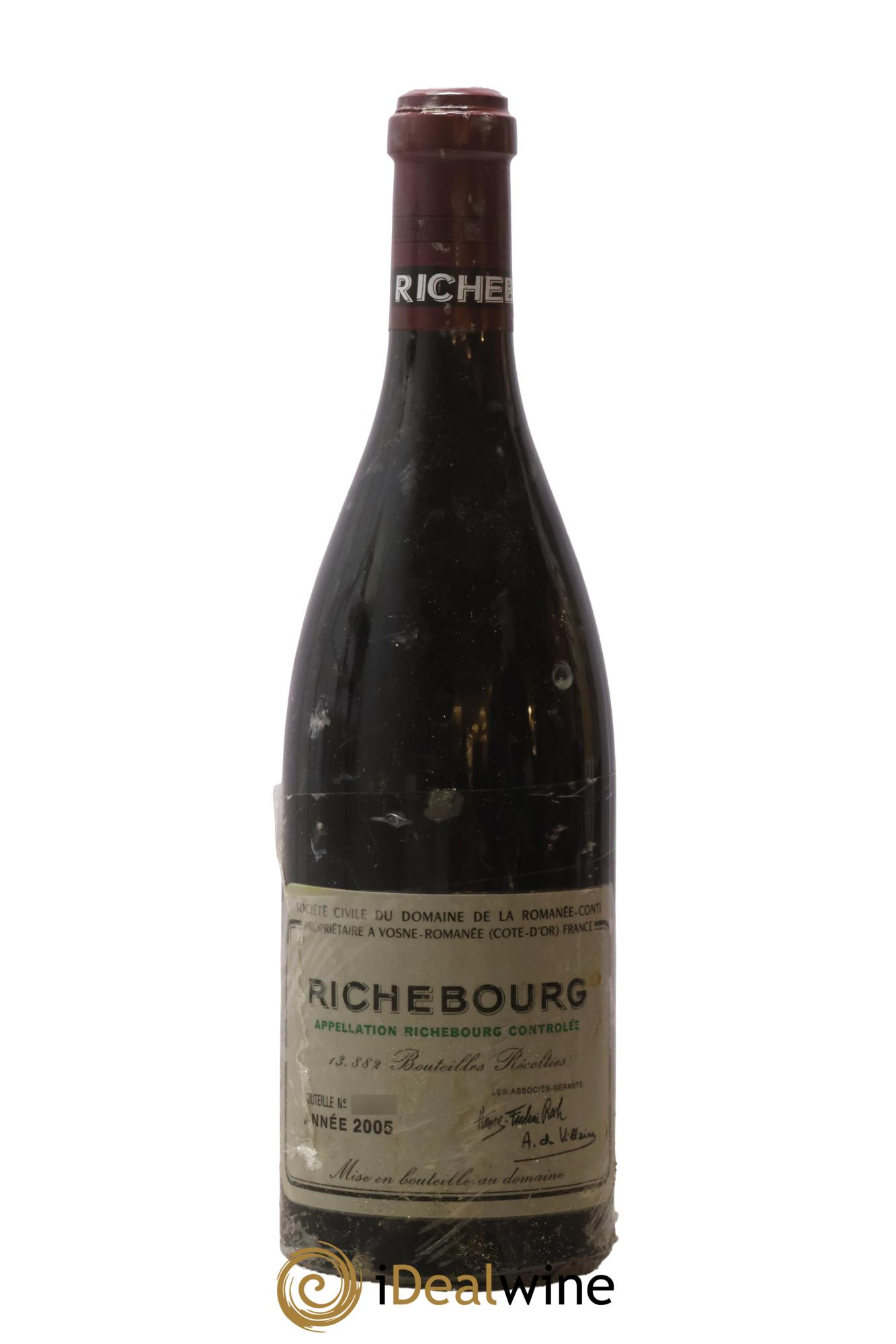 Richebourg Grand Cru Domaine de la Romanée-Conti 2005 - Lot de 1 bouteille - 0