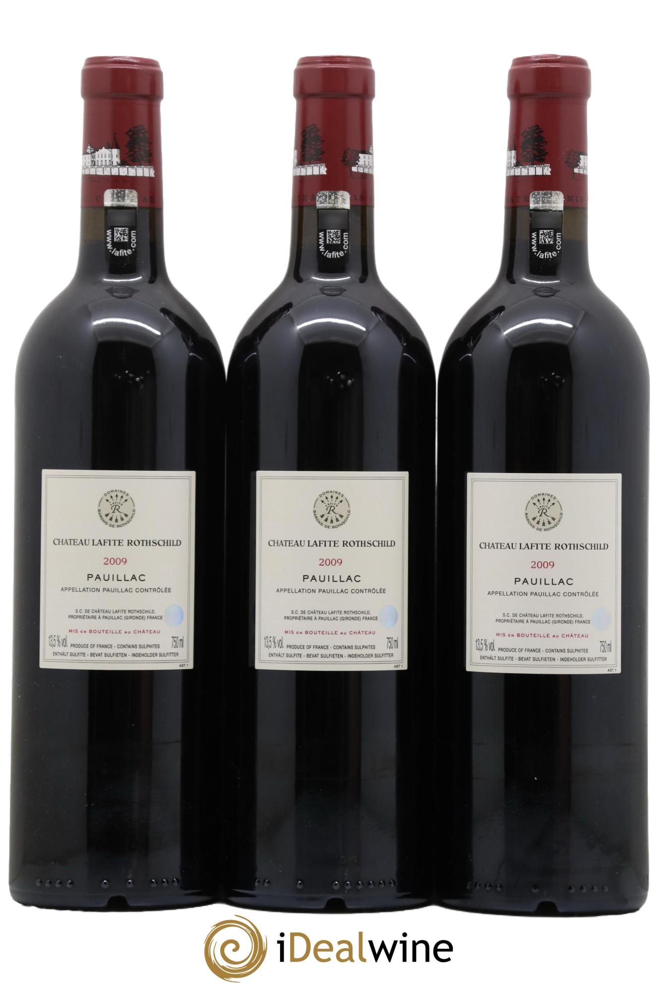 Château Lafite Rothschild 1er Grand Cru Classé 2009 - Lot de 6 bouteilles - 4