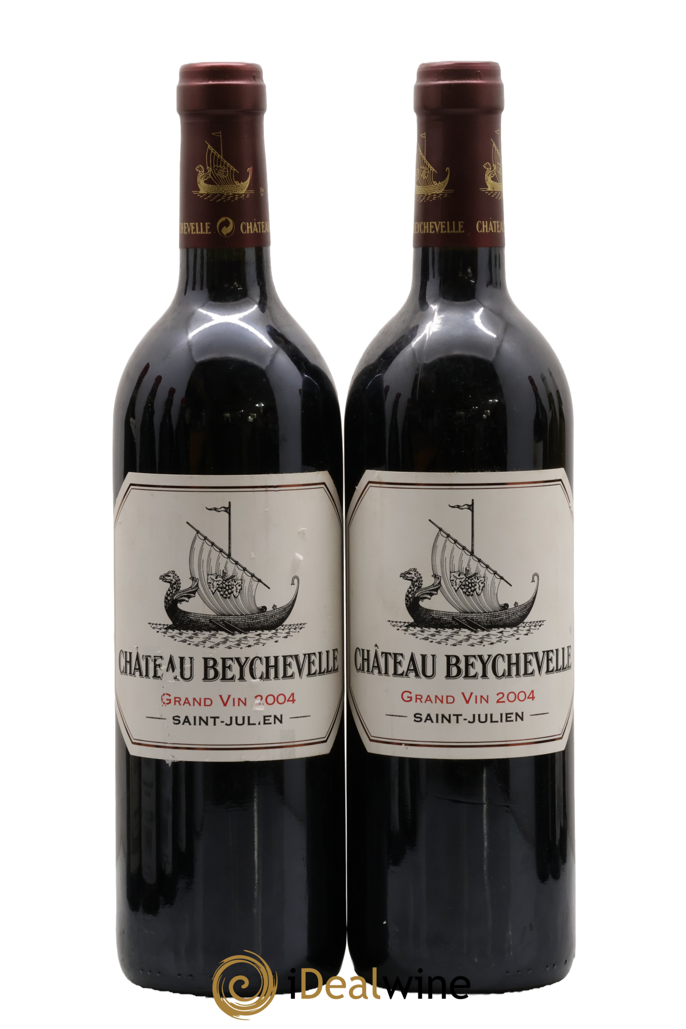 Château Beychevelle 4ème Grand Cru Classé 2004 - Lot de 2 bouteilles - 0