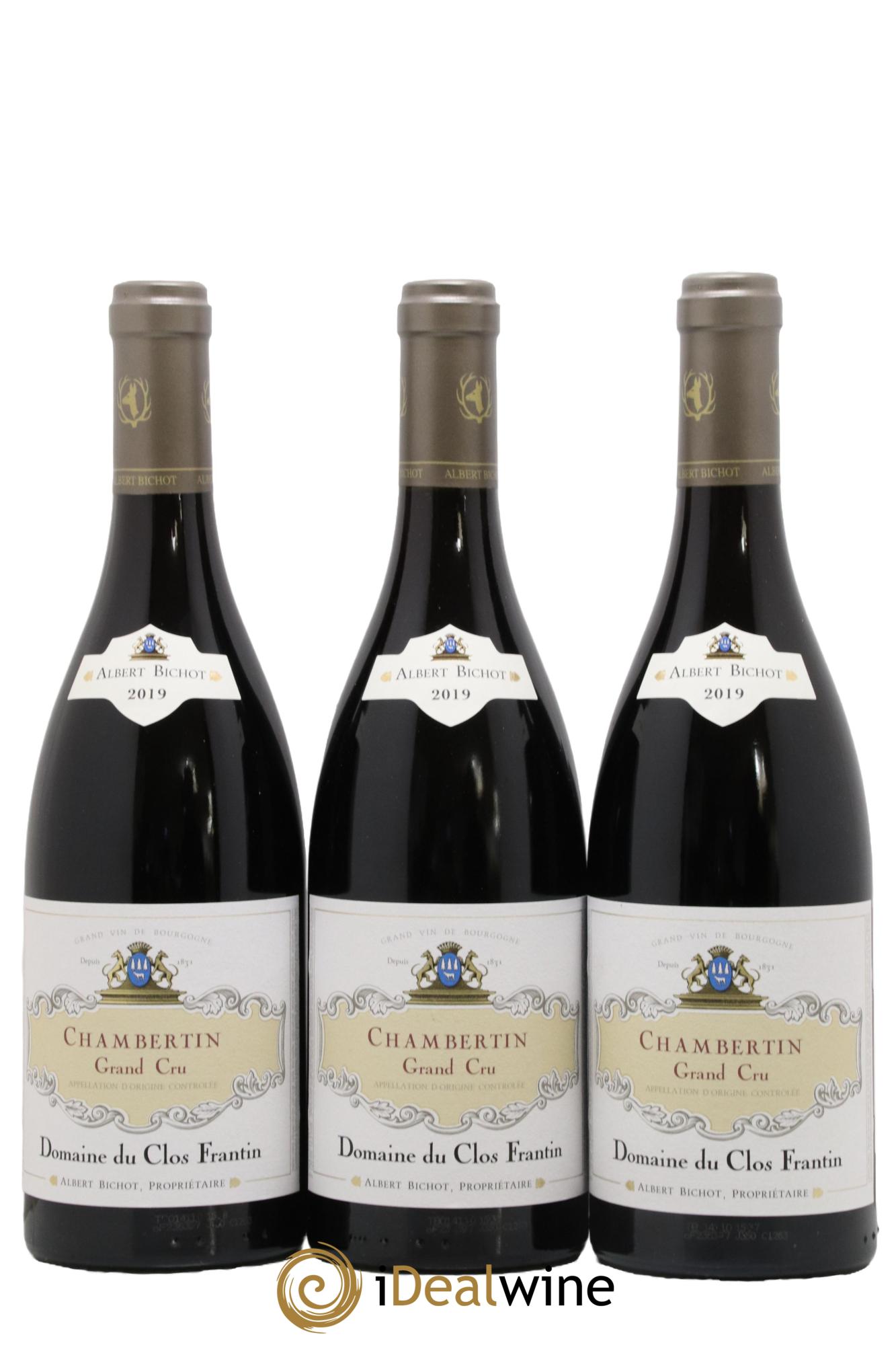 Chambertin Grand Cru Clos Frantin - Albert Bichot  2019 - Lot de 3 bouteilles - 0
