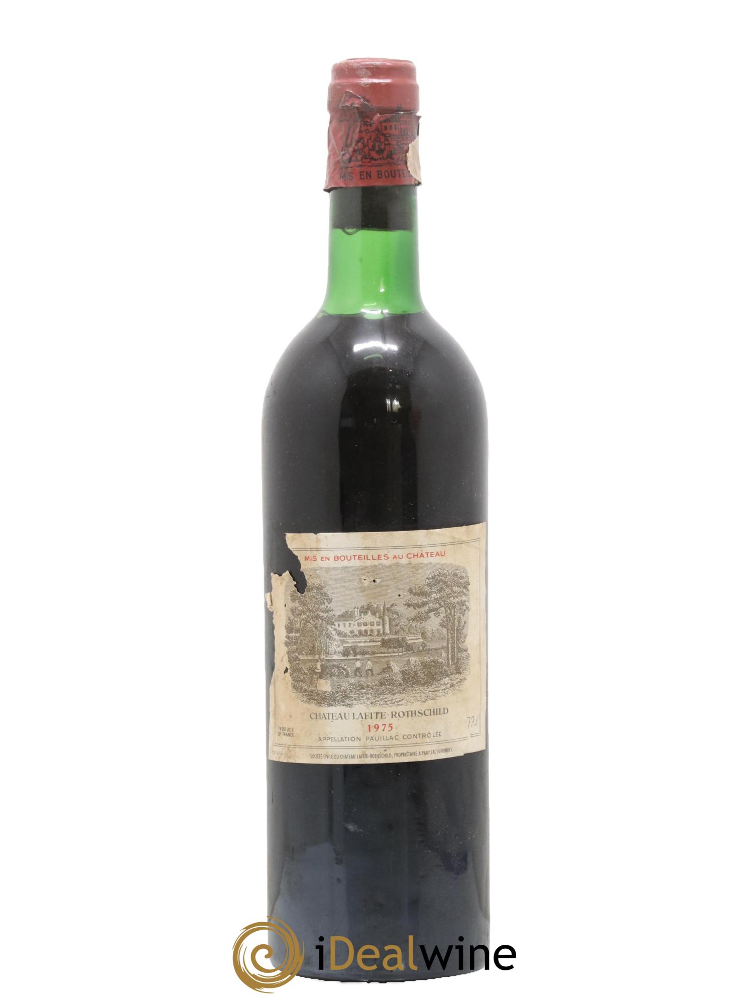 Château Lafite Rothschild 1er Grand Cru Classé 1975 - Lot of 1 bottle - 0
