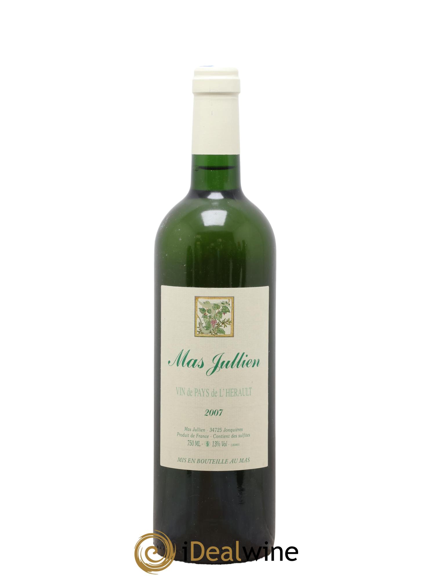 IGP Pays d'Hérault Mas Jullien Olivier Jullien Mas Julien 2007 - Posten von 1 Flasche - 0